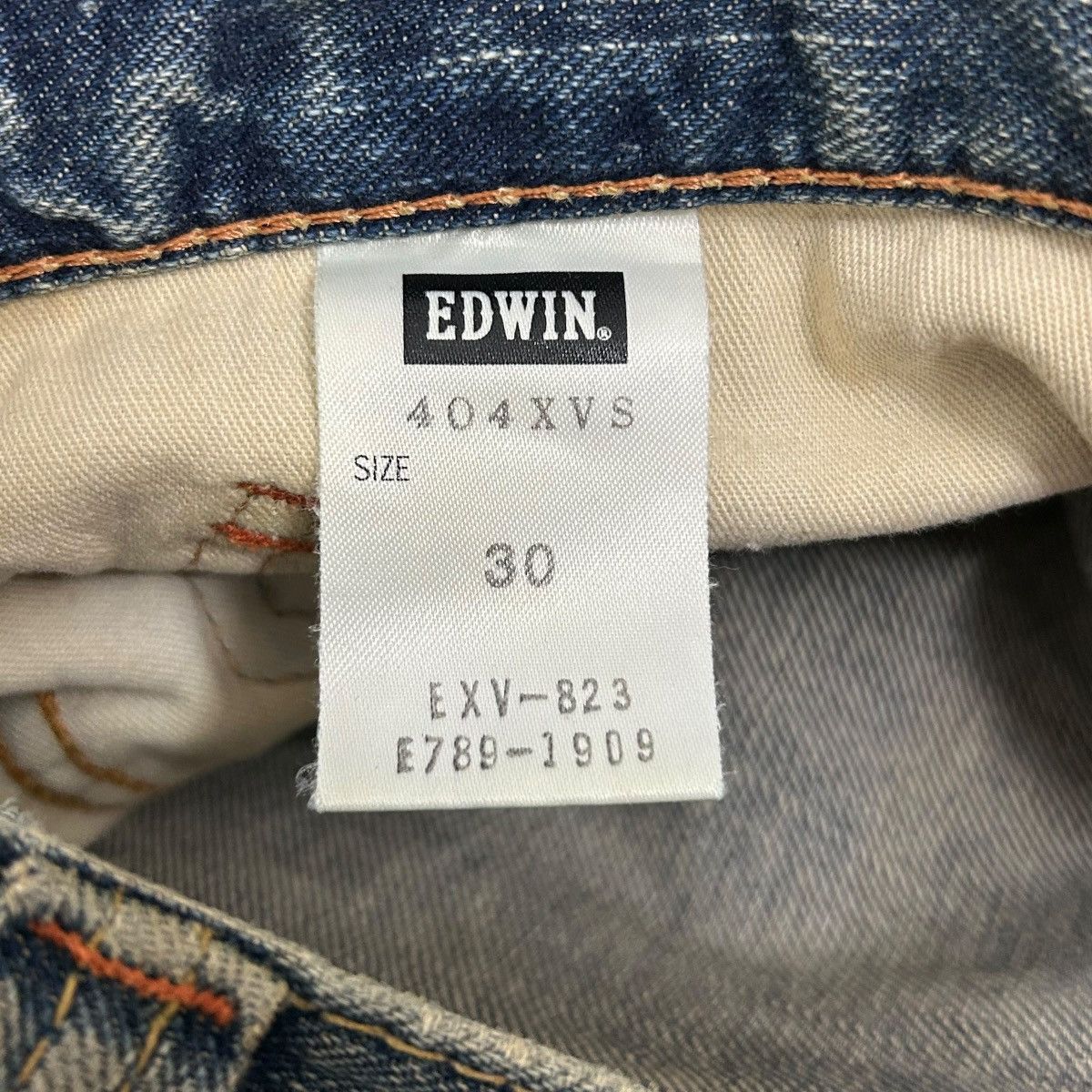 Edwin Vintage Edwin XV Mud Washed Straight Leg Size US 31 - 16 Thumbnail