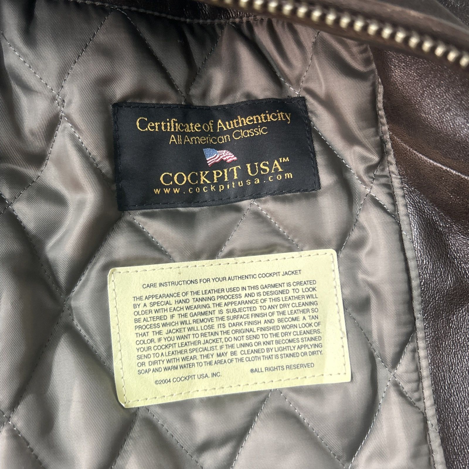 Cockpit USA Cockpit USA (AVIREX) Type G-1 Bomber Jacket Map Lined Size US XXL / EU 58 / 5 - 5 Thumbnail