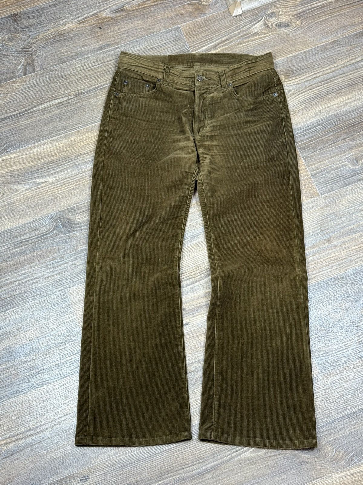 Gucci Vintage Gucci by Tom Ford Bootcut Flared Corduroy Brown Pant Size US 32 / EU 48 - 2 Thumbnail