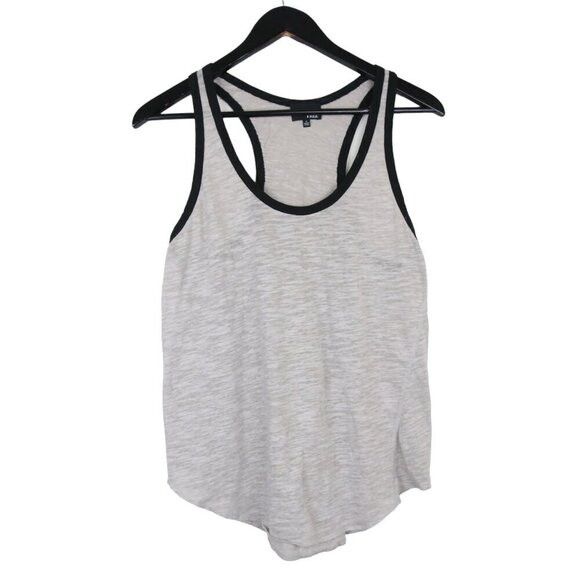 Aritzia Aritzia Wilfred Free Grey Racerback Black Trim Grey Tank Top Size M / US 6-8 / IT 42-44 - 1 Thumbnail