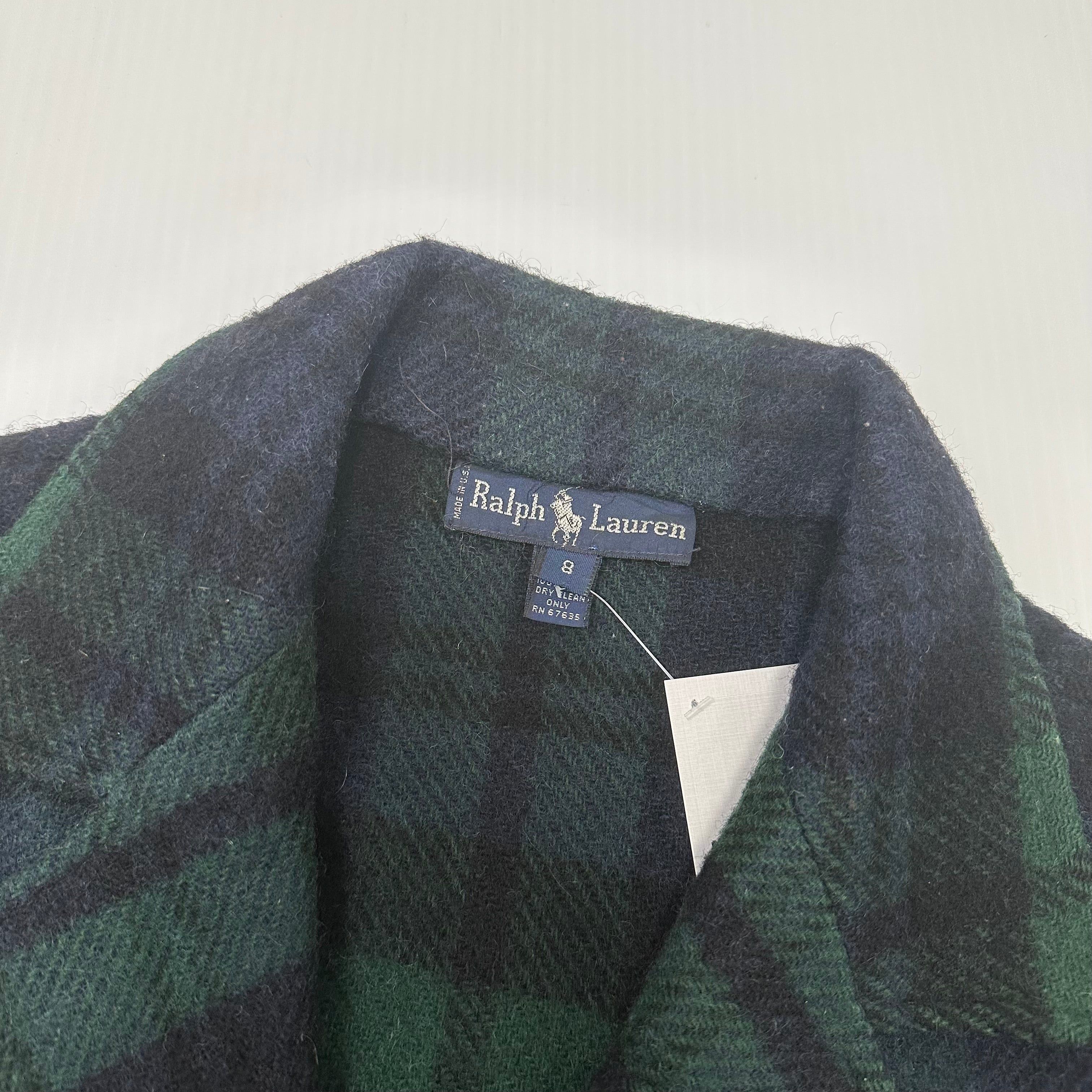 Ralph Lauren Vintage Ralph Lauren Wool Plaid Blazer Jacket Women's 8 Size M / US 6-8 / IT 42-44 - 6 Thumbnail