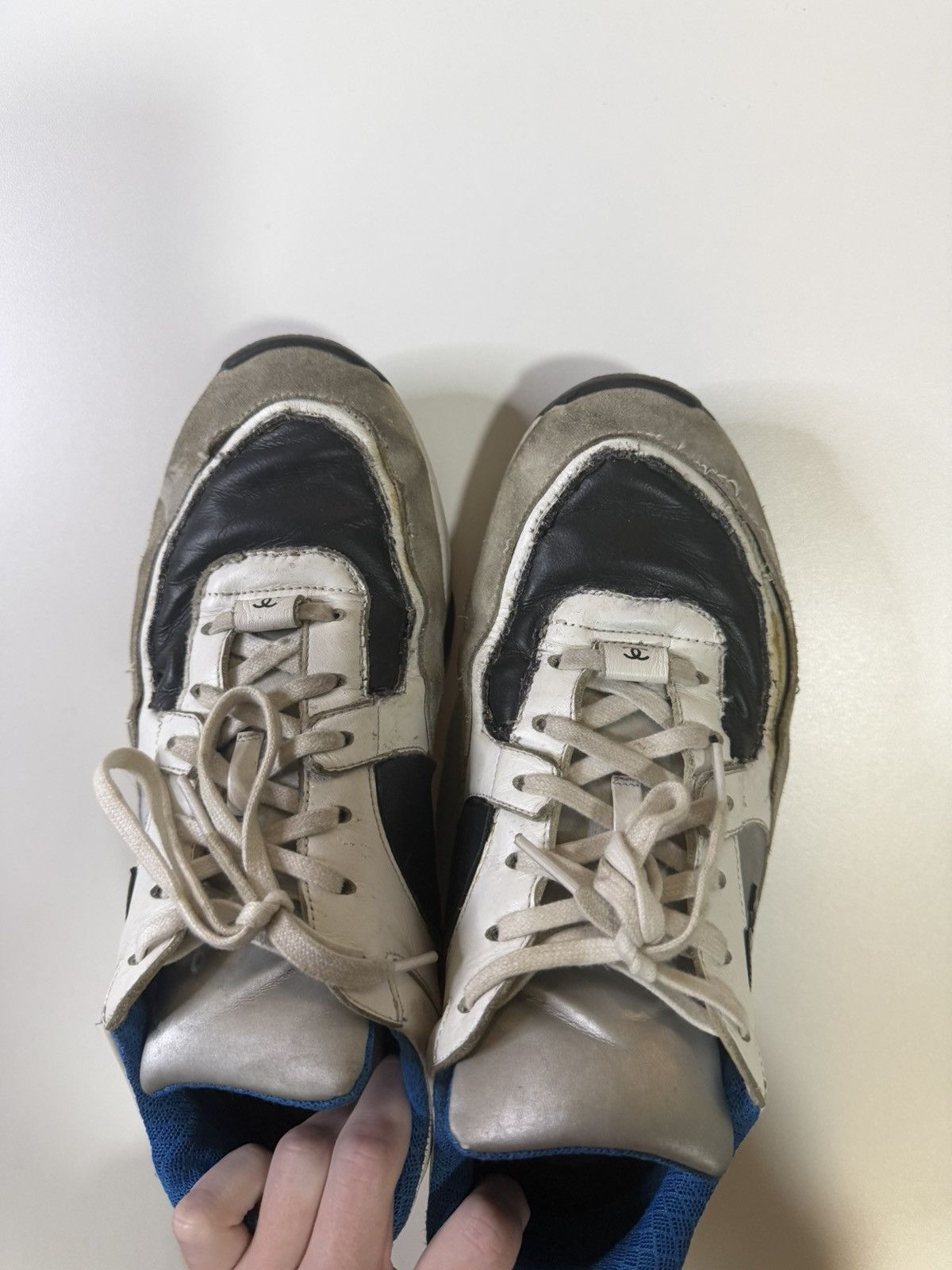 Chanel Chanel Low Top Runner Trainer Sneakers Size US 8.5 / EU 41-42 - 6 Thumbnail