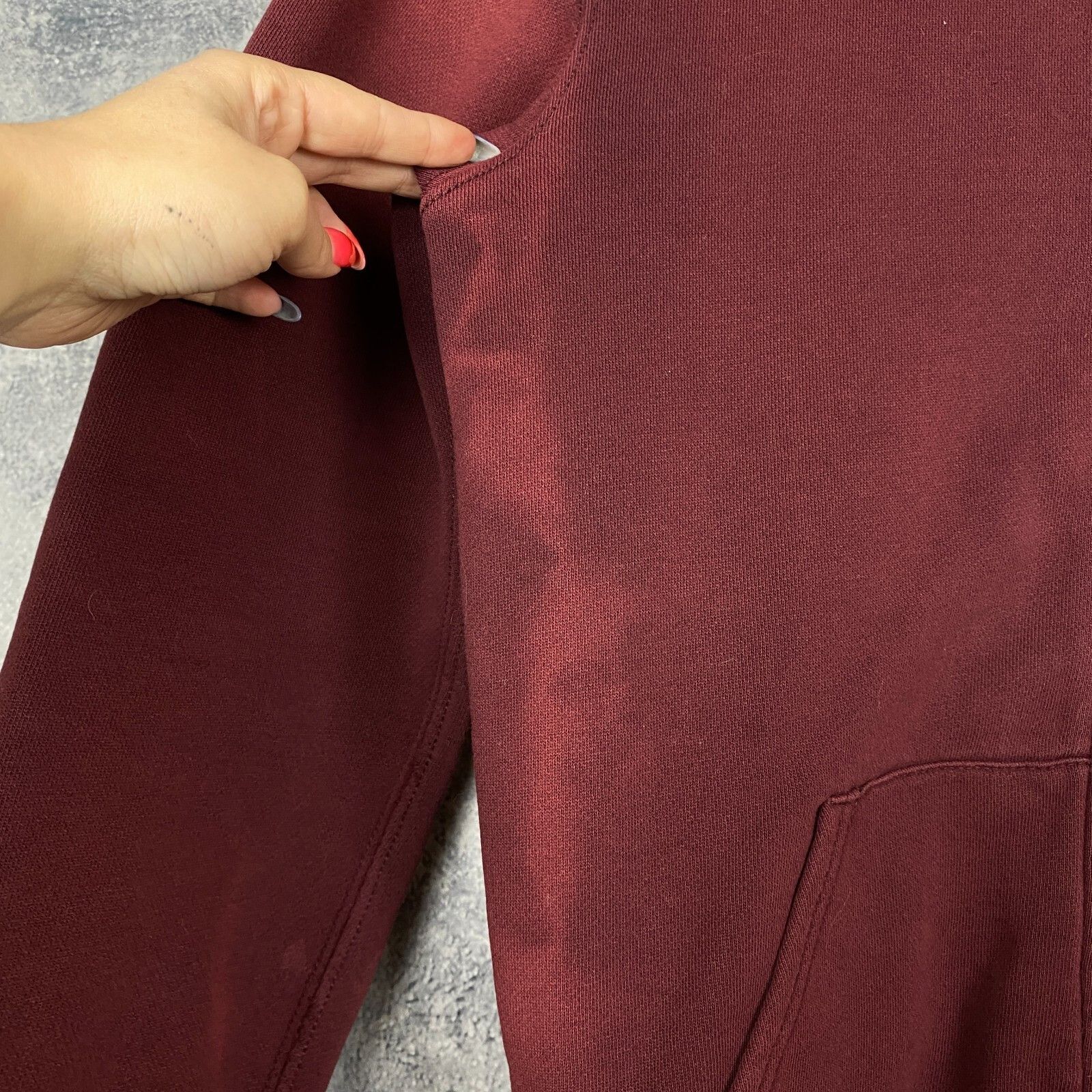 Ralph Lauren Polo Jeans Company Zip Hoodie Women's Red Long Sleeve ` Size S / US 4 / IT 40 - 6 Thumbnail