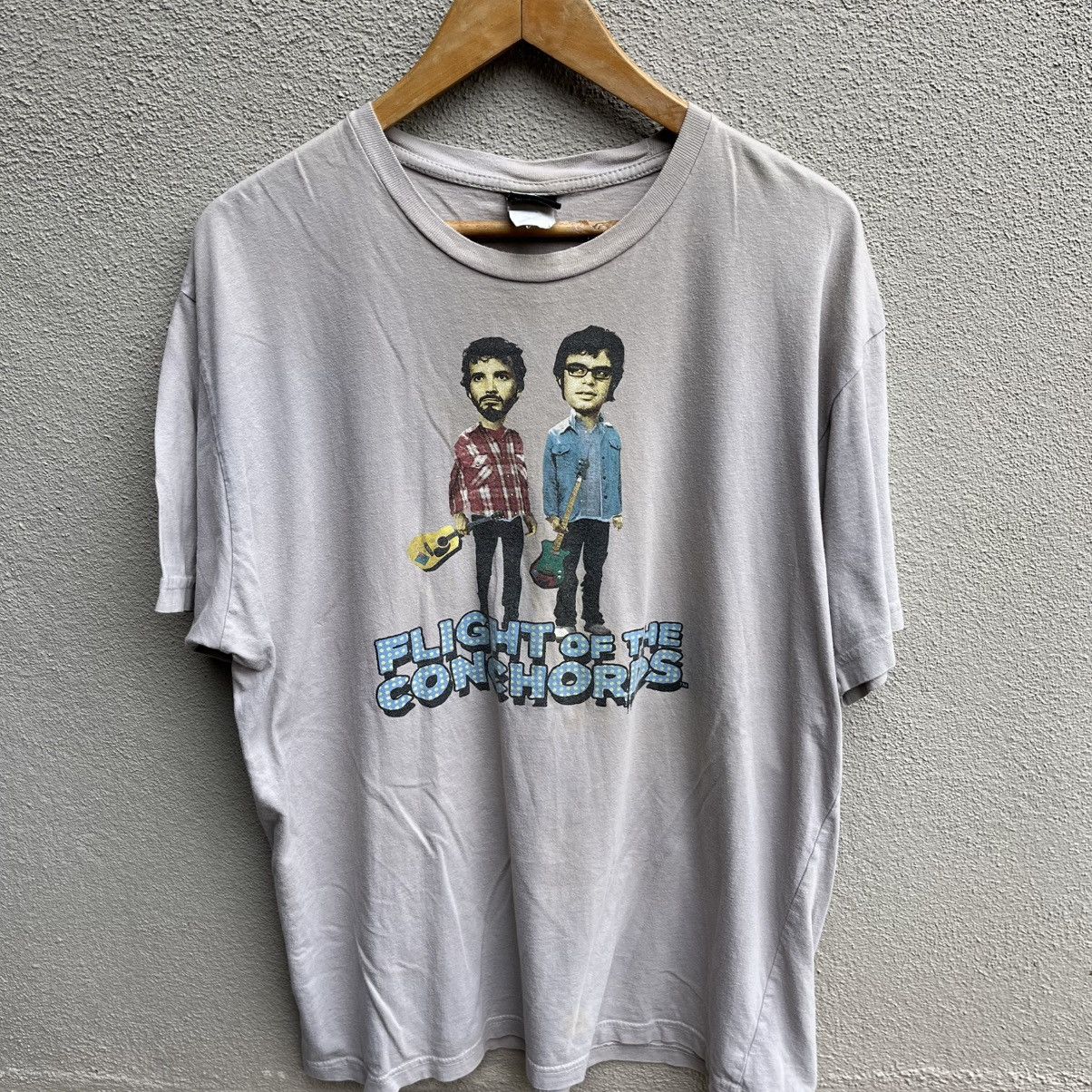 Vintage Vintage FLIGHT OF THE CONCHORDS hbo tee Size US XL / EU 56 / 4 - 2 Thumbnail