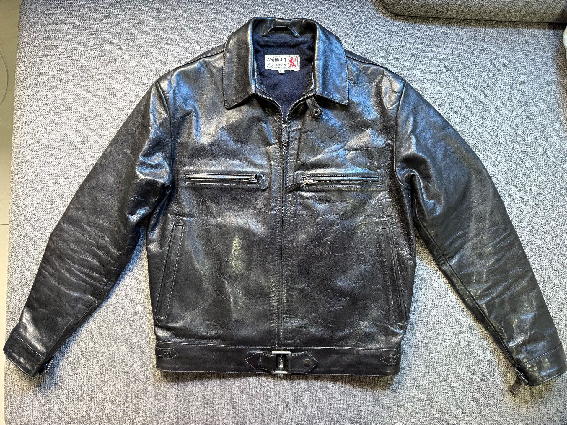 Eastman Leather Clothing Eastman German Pilot Horsehide Jacket Size US M / EU 48-50 / 2 - 1 Thumbnail