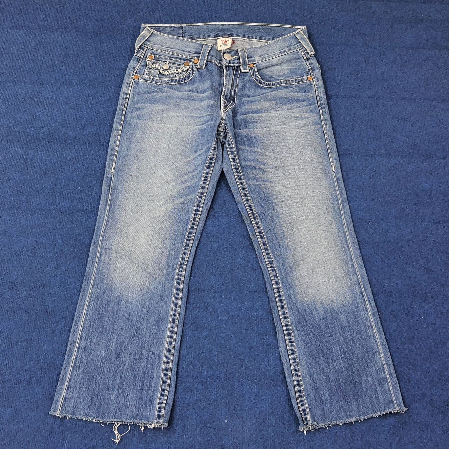 True Religion Vintage True Religion Jeans C258N23 Size US 33 - 4 Thumbnail