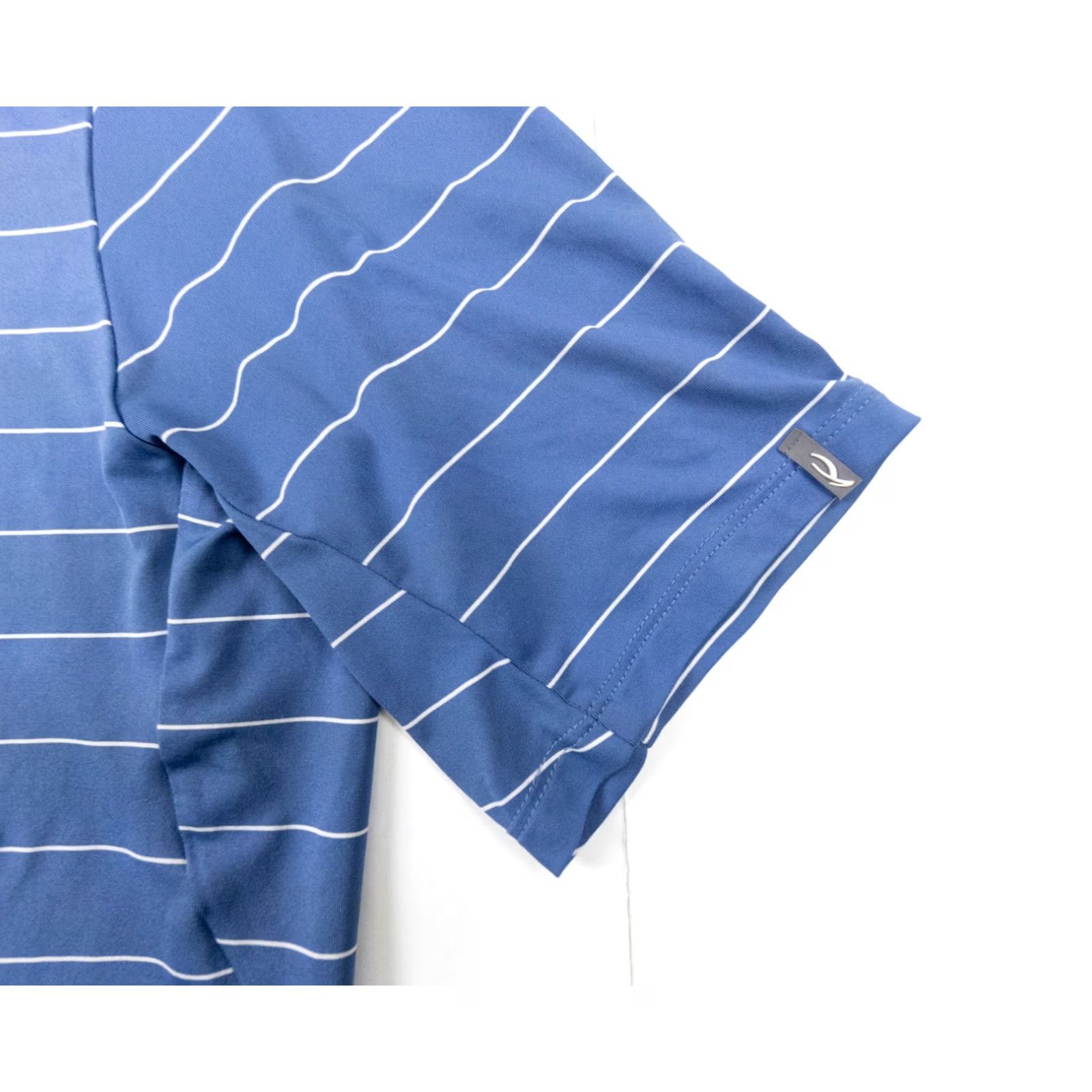 KJUS KJUS Shirt Mens Small Blue Polo Striped Short Sleeve Adult Collared Size US S / EU 44-46 / 1 - 3 Thumbnail