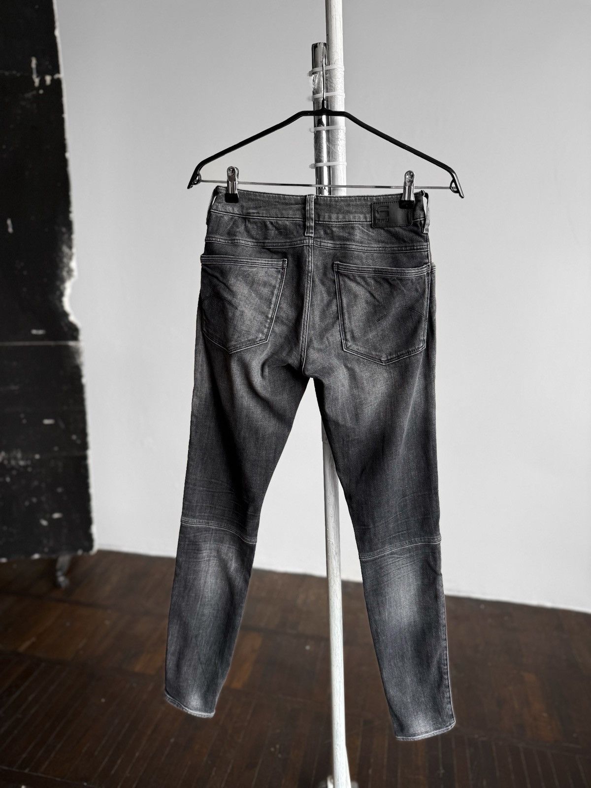 G-Star G-Star Womens G-Jackpant Mid Skinny Black Stretch Jeans Zip Size 27" / US 4 / IT 40 - 5 Thumbnail