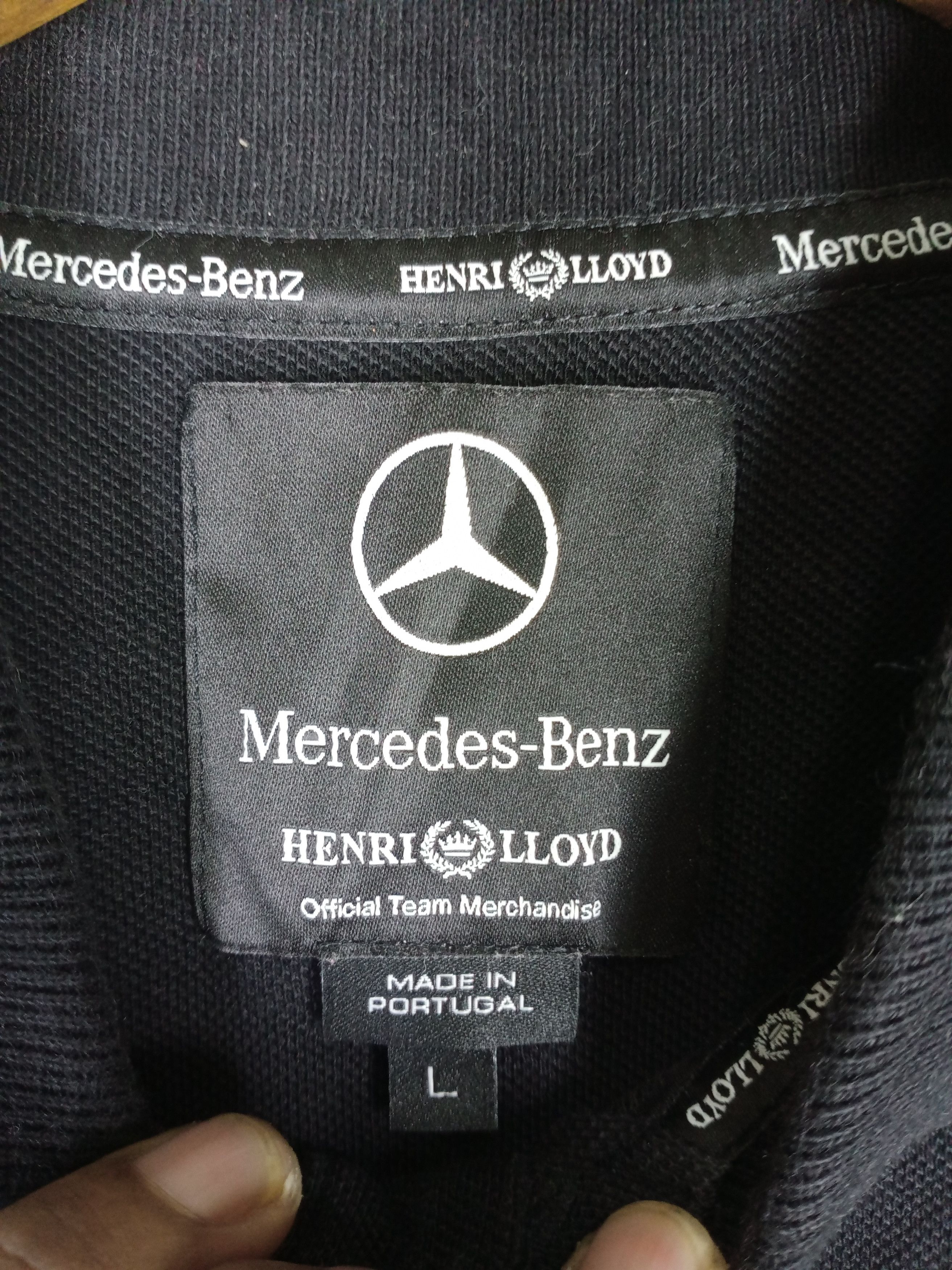 Henri Lloyd Rare Mercedes Benz x Henry Lloyd Polo Shirt Size US L / EU 52-54 / 3 - 10 Thumbnail