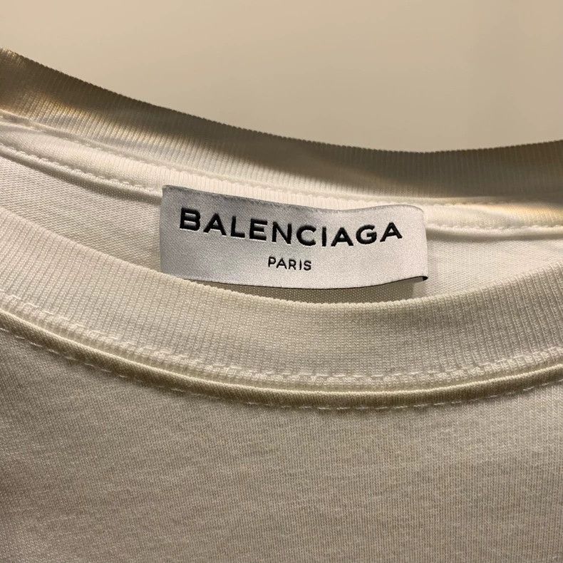 Balenciaga Balenciaga Printed Logo Short-Sleeve T-Shirt Size US XS / EU 42 / 0 - 2 Thumbnail