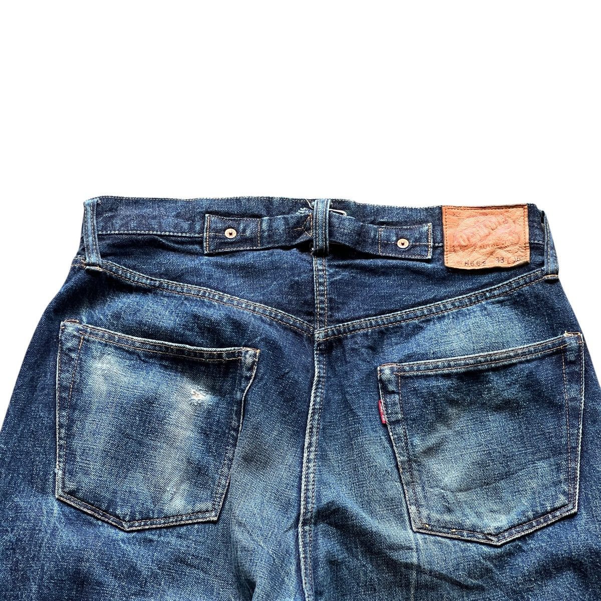 Denime 🔥 Denime Authentic Lot 669 Selvedge Hidden Rivet Denim Jeans Size US 30 / EU 46 - 12 Thumbnail