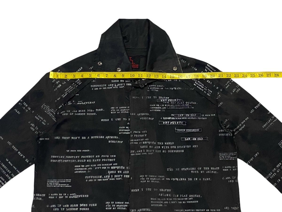 If Six Was Nine Vintage Anarchy With Frayed Seams Punk Jacket Size US L / EU 52-54 / 3 - 21 Thumbnail