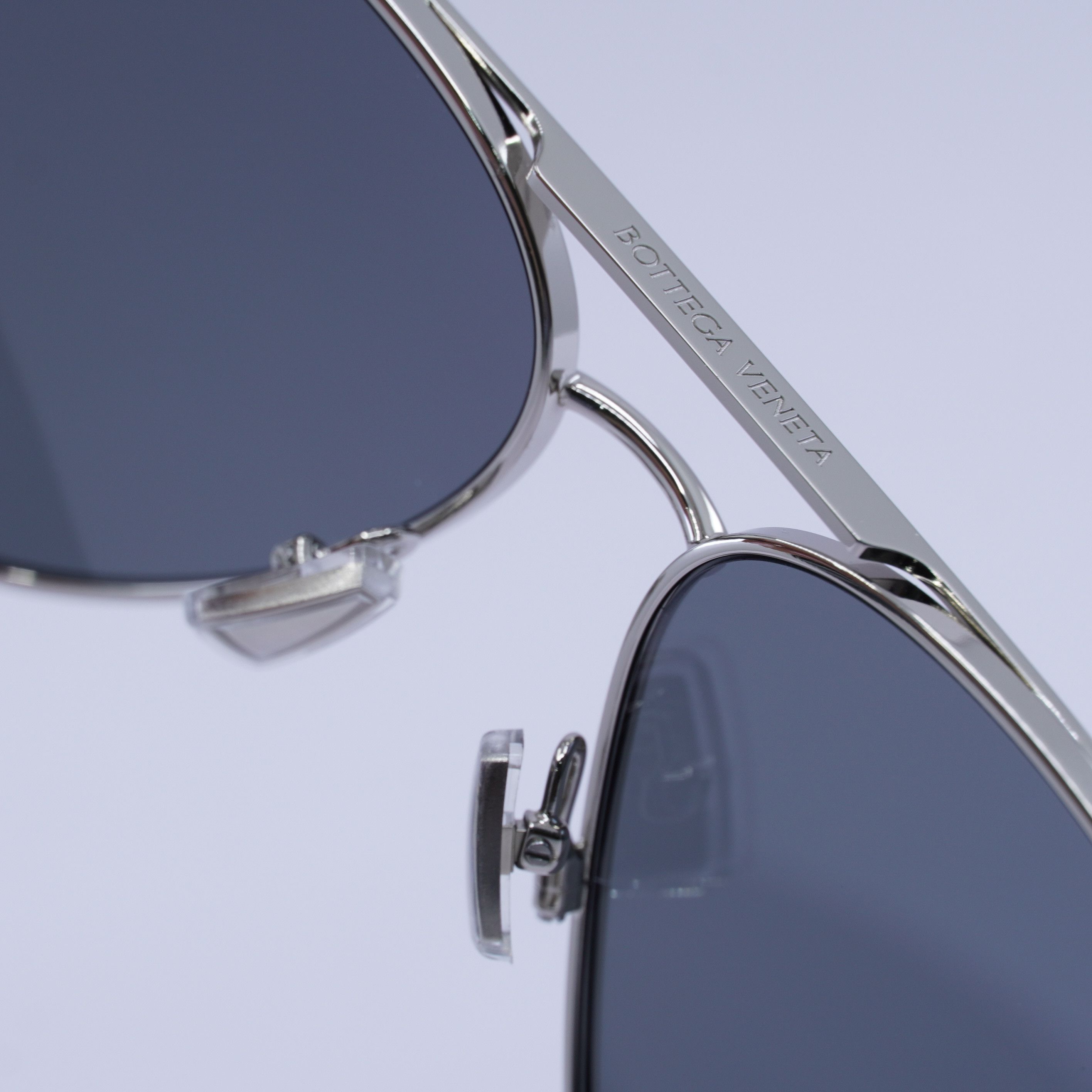 Bottega Veneta 🕶️ New Bottega Veneta BV1305S 003 Sunglasses - Silver Frame Size ONE SIZE - 8 Thumbnail