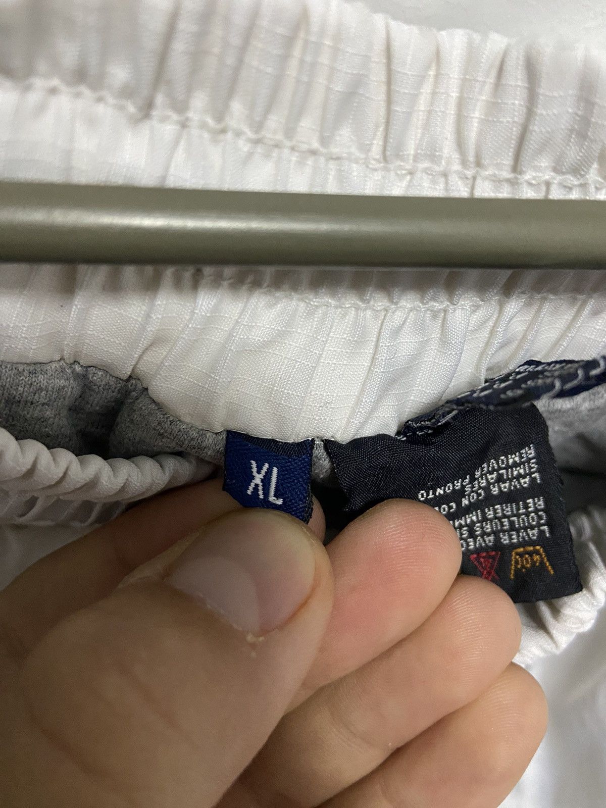 Tommy Hilfiger × Vintage Tommy Hilfiger vintage nylon pants logo skate casuals Size US 36 / EU 52 - 7 Thumbnail