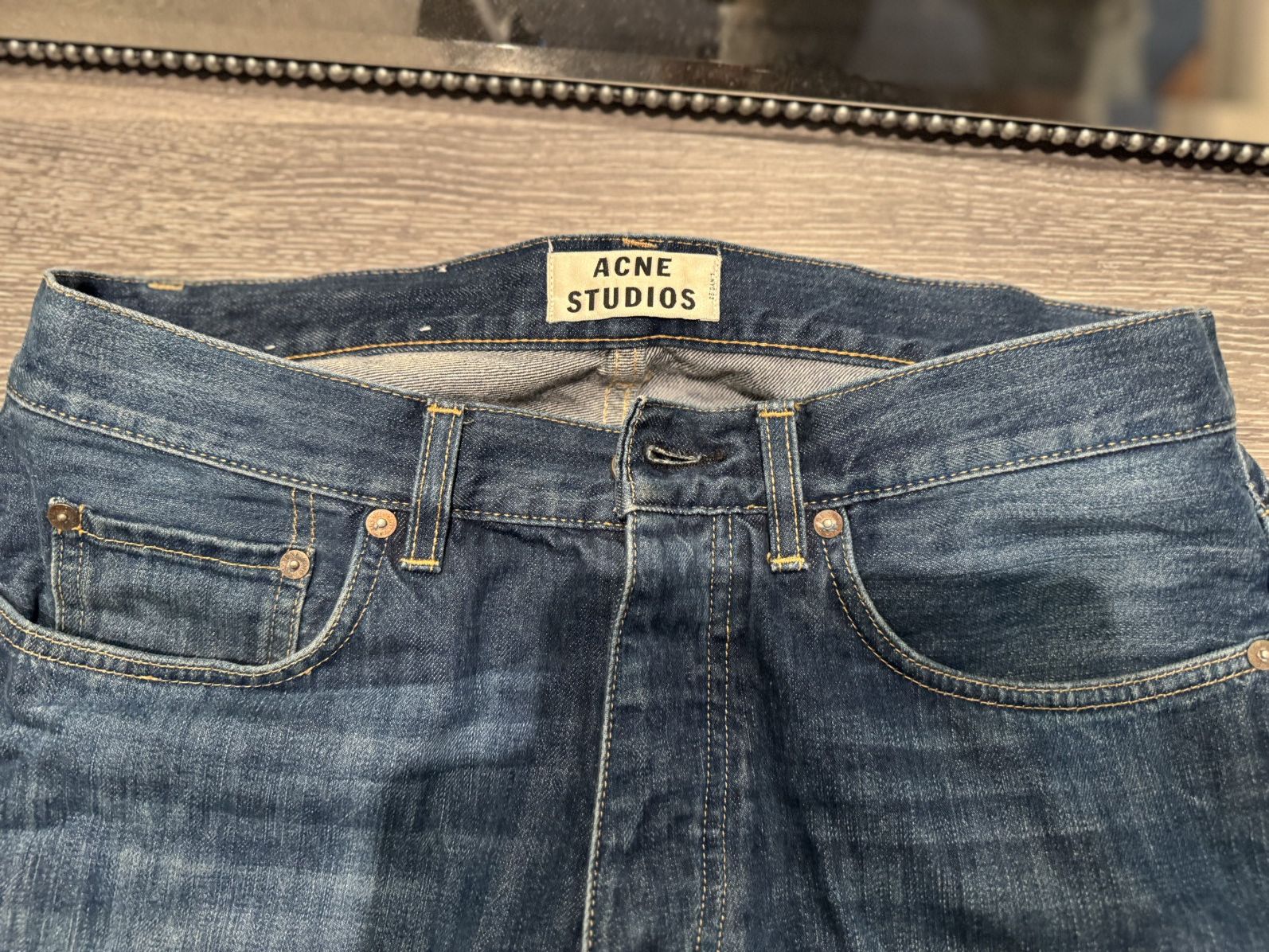 Acne Studios Custom 1 of 1 acne studio x wiild child skinny flare jeans Size US 34 / EU 50 - 3 Thumbnail