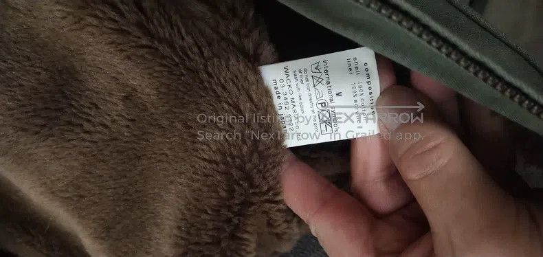 Wacko Maria Wacko Maria Fur military flight jacket Size US M / EU 48-50 / 2 - 8 Thumbnail