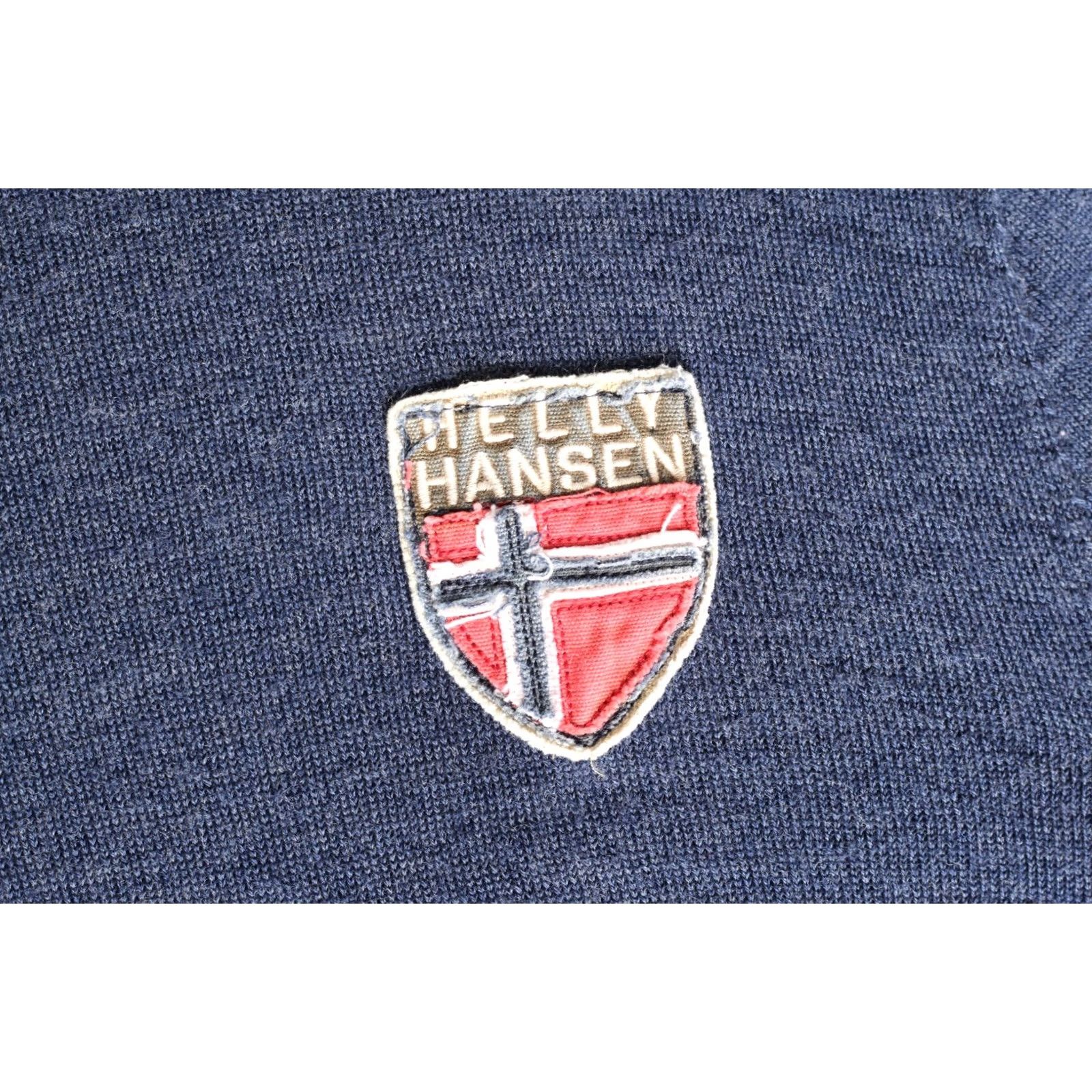 Helly Hansen Helly Hansen Crew Neck Merino Wool Jumper Sweater Men L Blue VR3606 Size US L / EU 52-54 / 3 - 3 Thumbnail