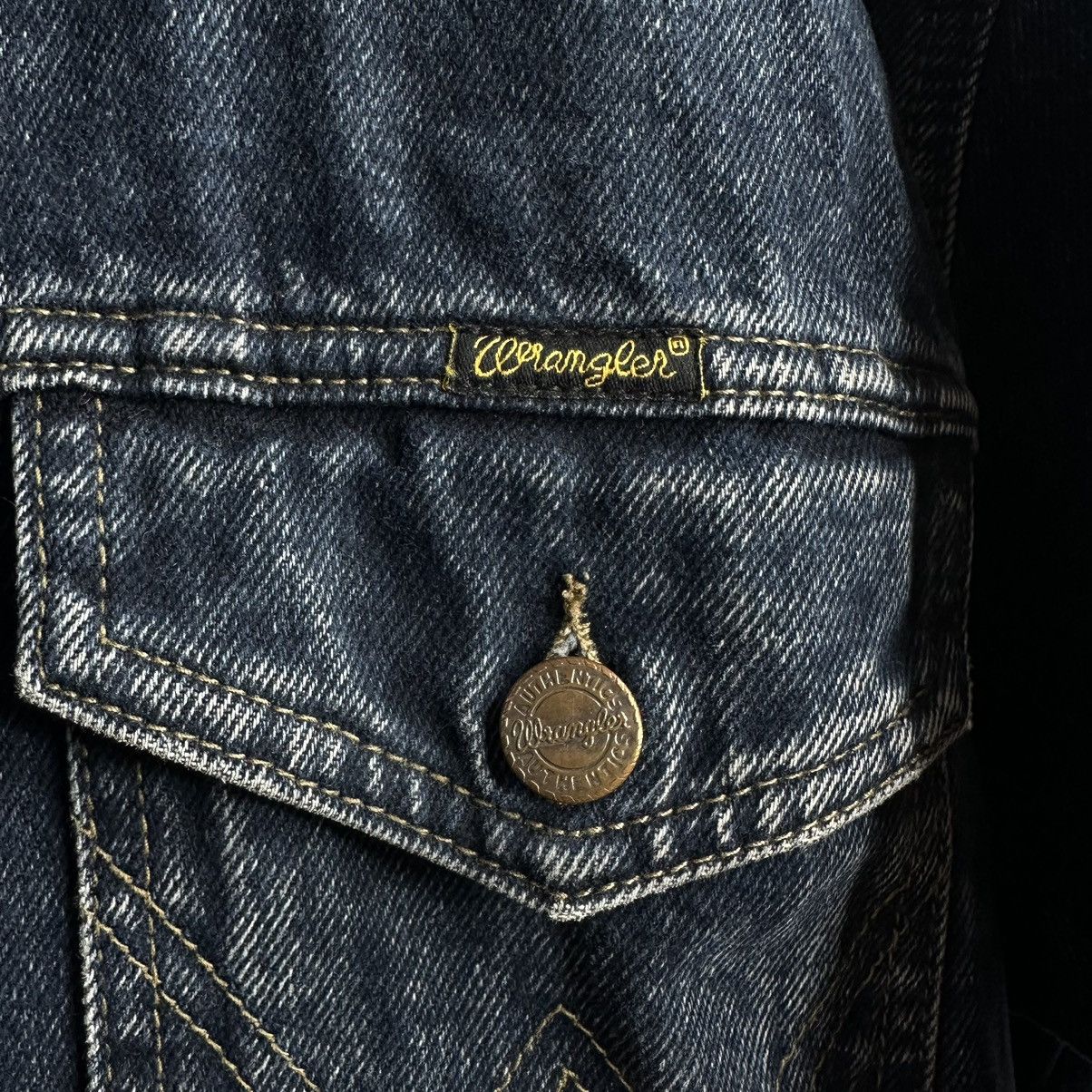 Wrangler Wrangler Denim Vintage jacket Streetwear rare Size US XL / EU 56 / 4 - 4 Thumbnail