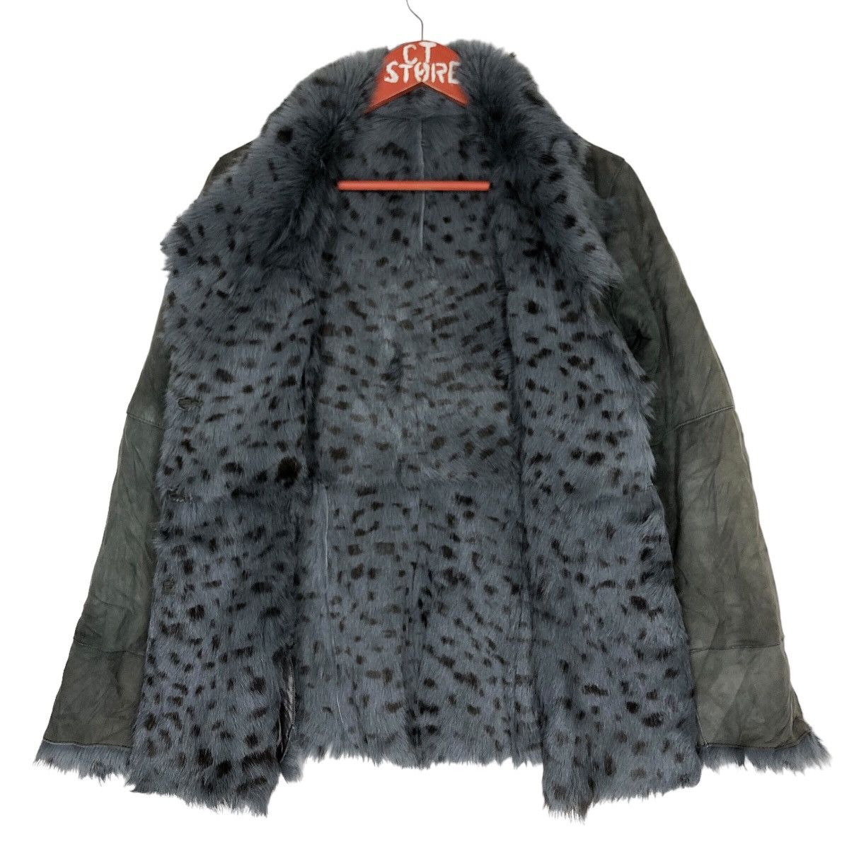 Vintage Peca Indigo Print Leopard Jacket Size M / US 6-8 / IT 42-44 - 4 Thumbnail