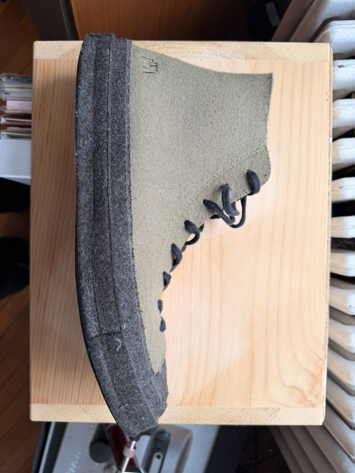 Converse × JW Anderson Converse X JW Anderson Felted Wool All Star 70 Hi Size US 10.5 / EU 43-44 - 4 Thumbnail