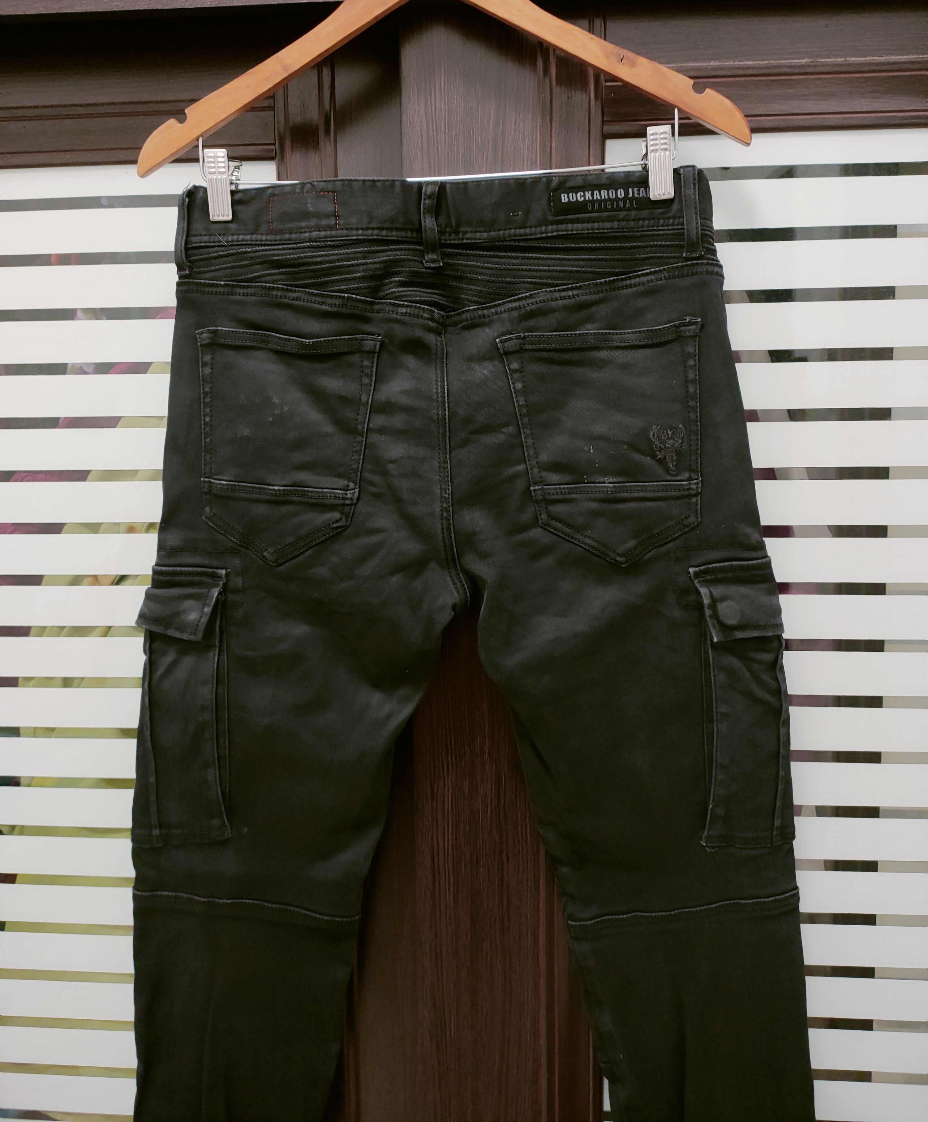 Japanese Brand 💥Buckaroo Biker Pants Slim Fit💥 Size US 29 - 9 Thumbnail