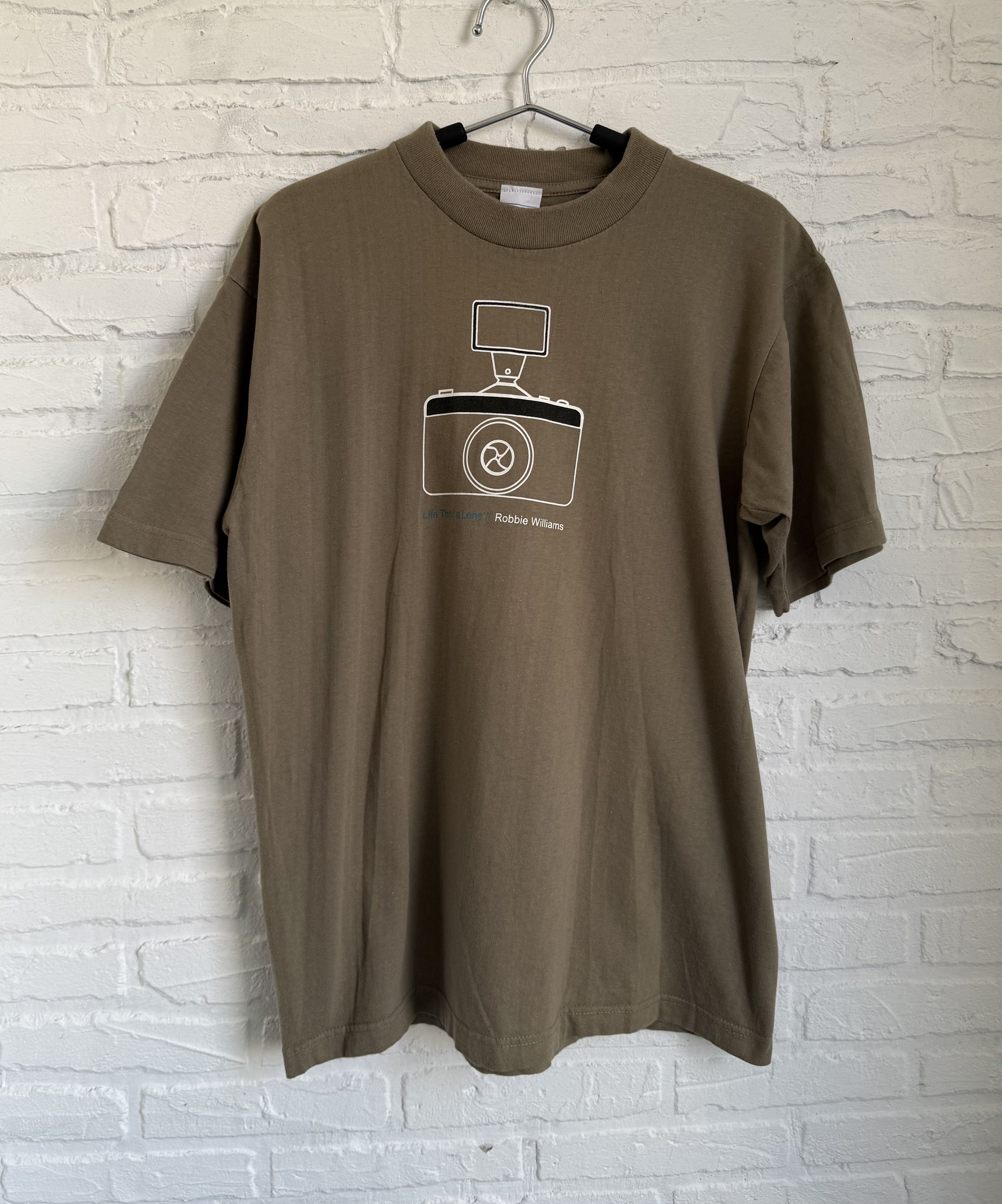 Band Tees × Vintage 1998 Robbie Williams the ego has landed tour t-shirt Size US M / EU 48-50 / 2 - 1 Thumbnail