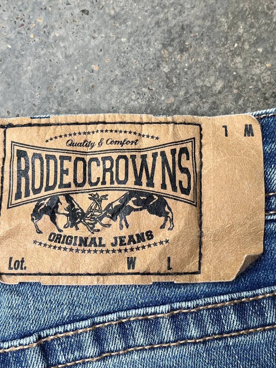 Other RODEOCROWNS JEANS DISTRESSED STYLE RARE Size US 30 / EU 46 - 13 Thumbnail