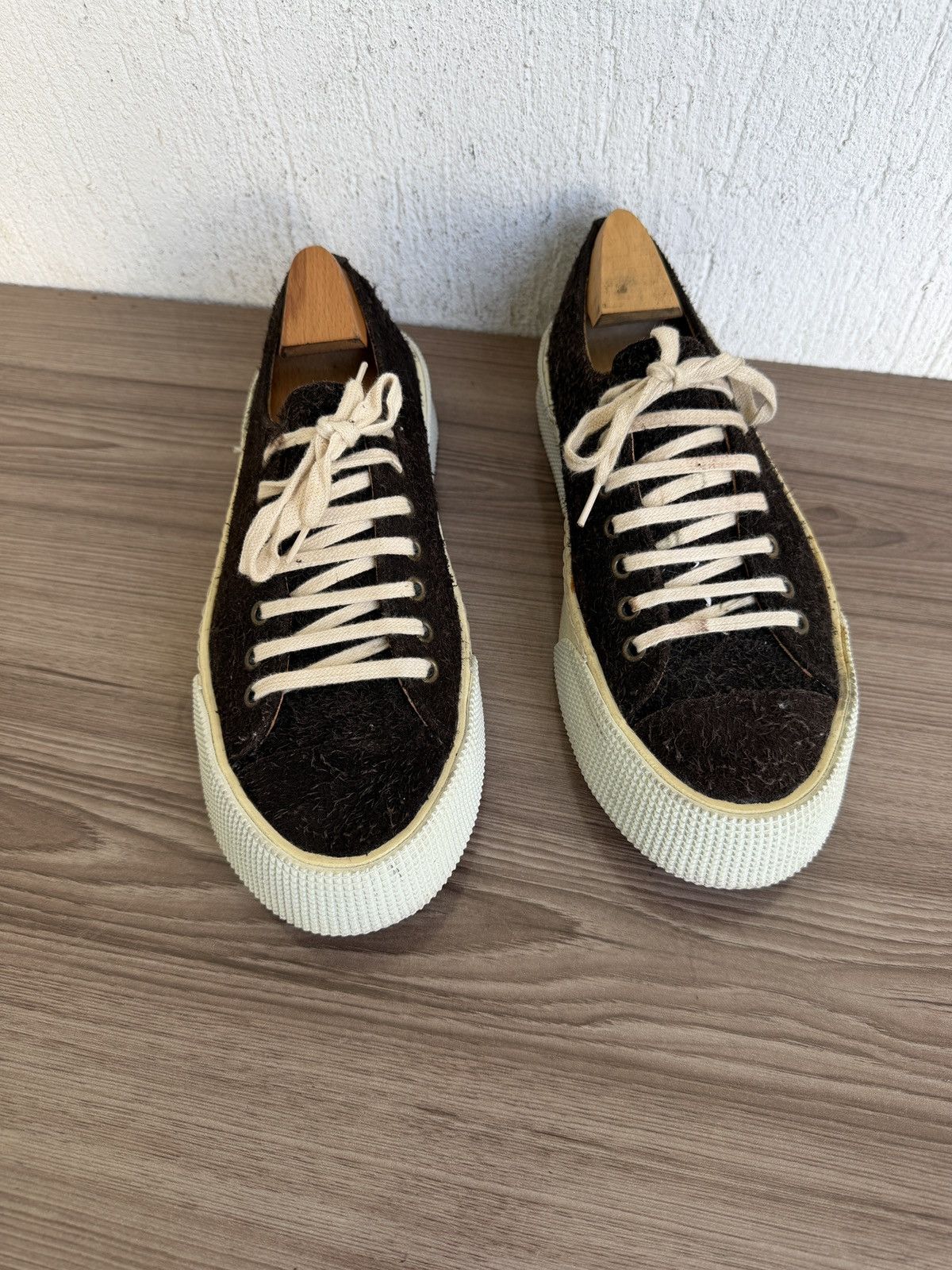 AMI Suede Alexandre mattiussi sneaker Size US 7 / EU 40 - 14 Thumbnail