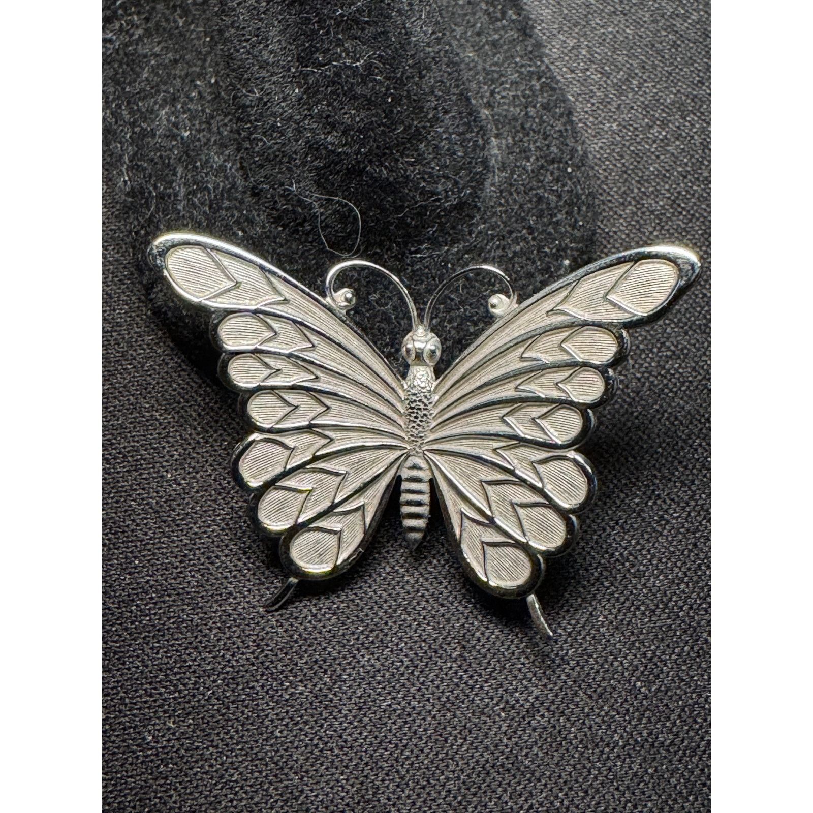 Other Vintage Beau Silver Butterfly Brooch Size ONE SIZE - 2 Thumbnail