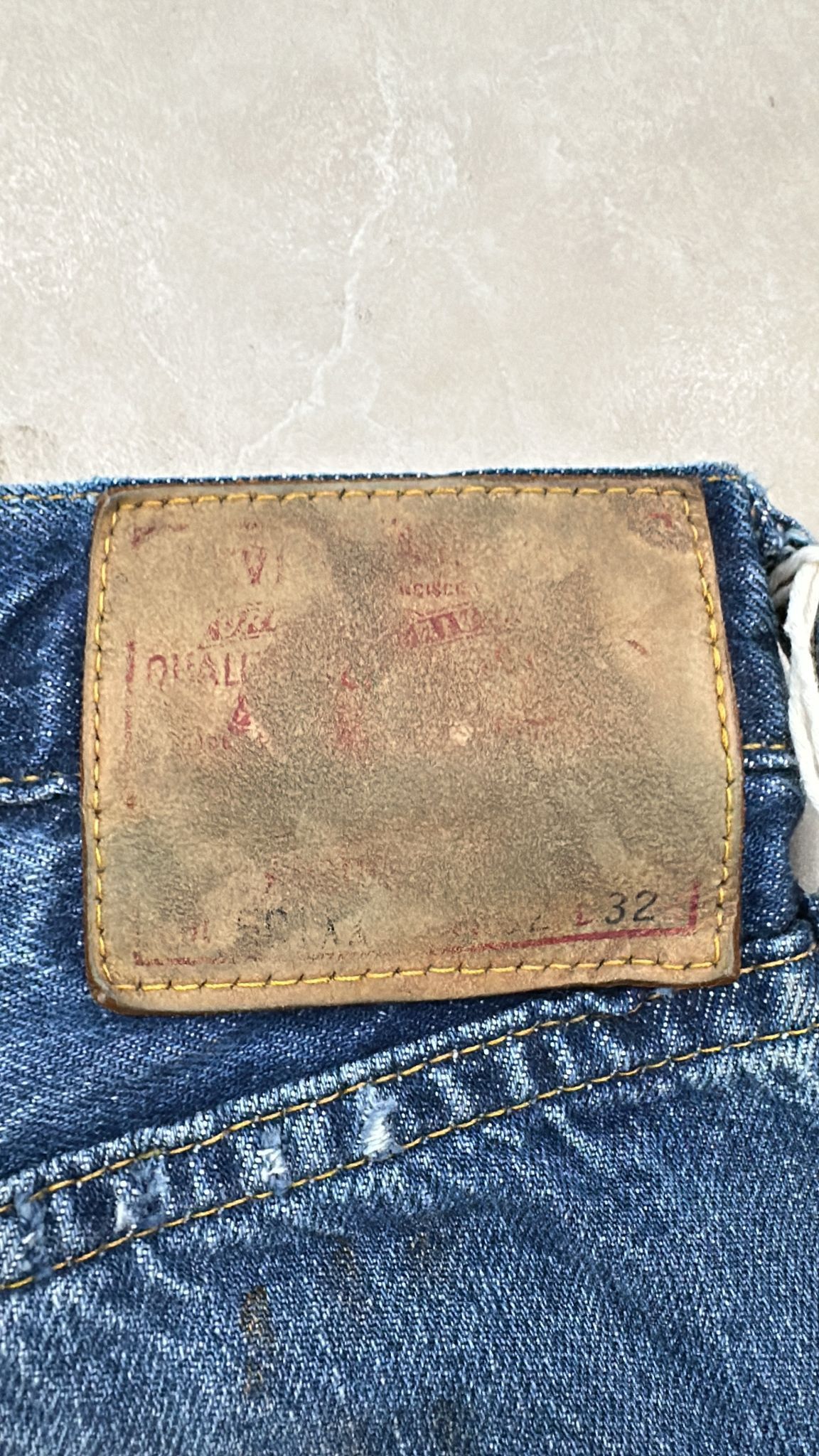 Levi's Vintage Clothing Levis LVC SAMPLE 501XX 1947 Selvedge Jeans W32/L32 Size US 32 / EU 48 - 11 Thumbnail