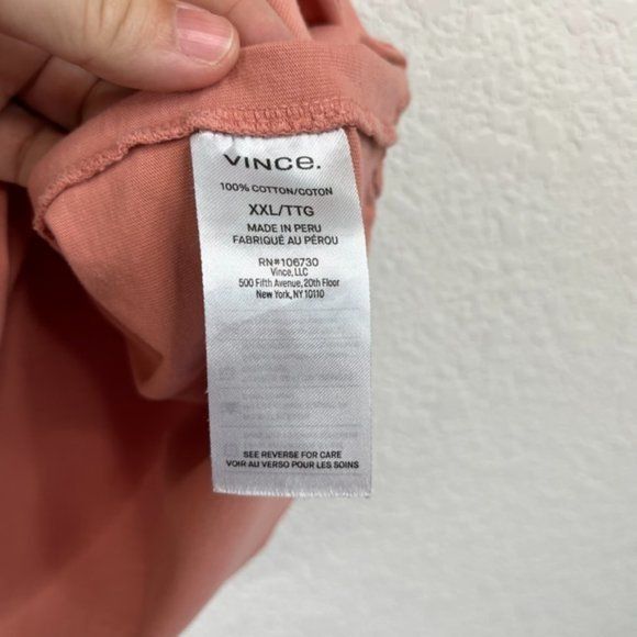 Vince VINCE Garment Dyed Pocket T-shirt In Dusk Size US XXL / EU 58 / 5 - 7 Thumbnail
