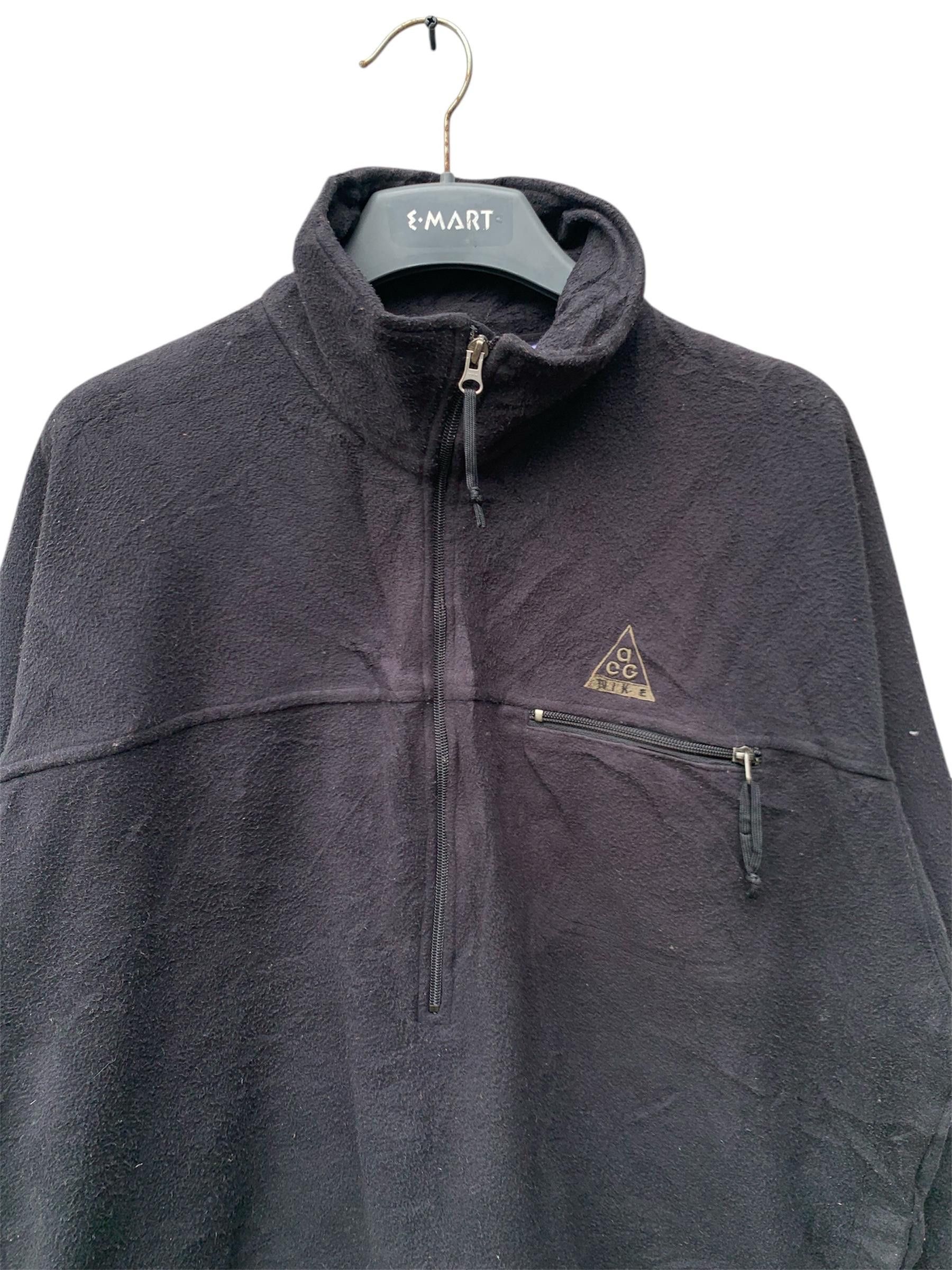 Nike ACG Vintage Nike Acg Fleece Half Zipper Jacket Size US L / EU 52-54 / 3 - 5 Thumbnail