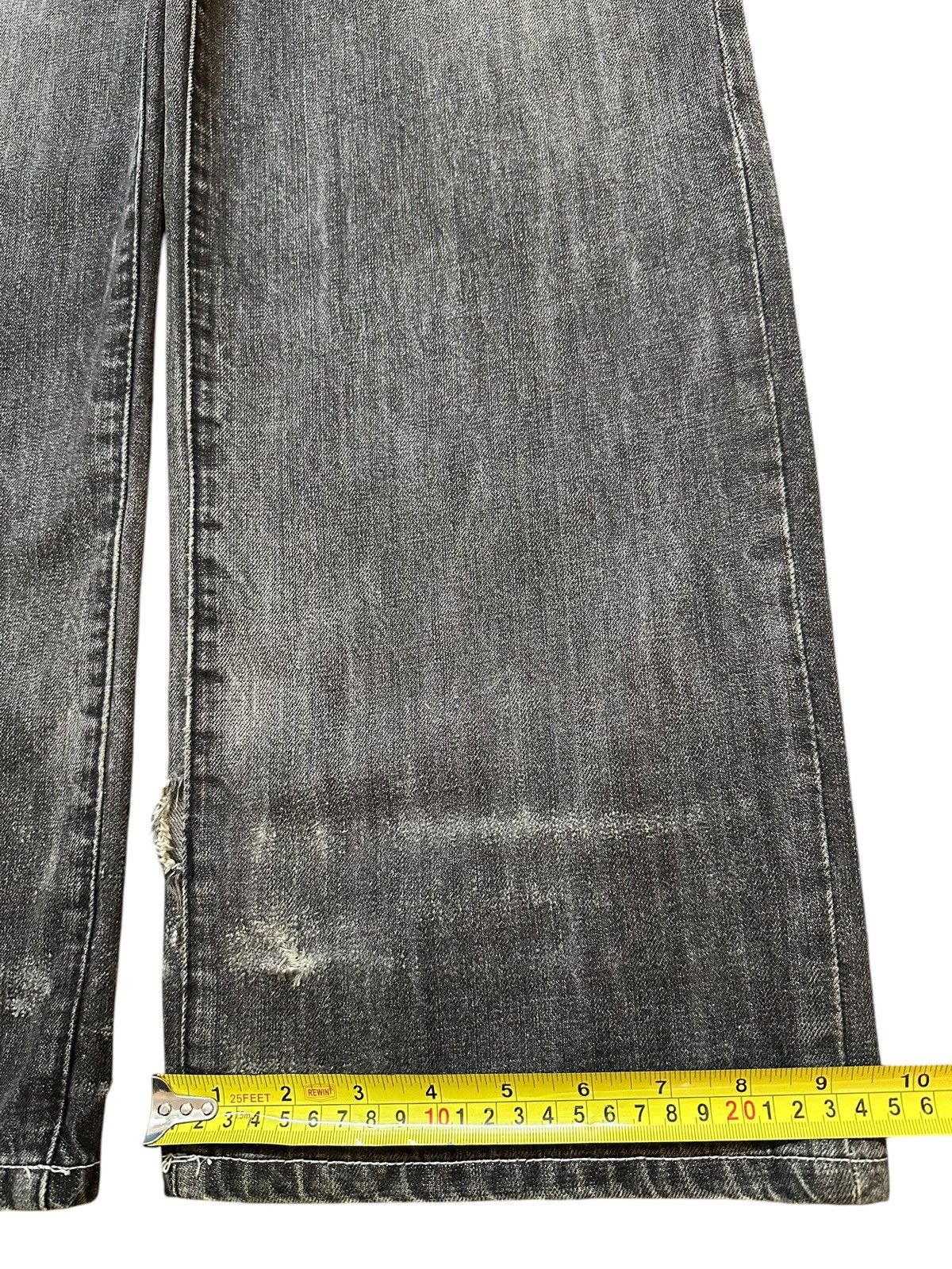 Akademiks Vintage Japanese Akademiks Faded Wash Distress Baggy Jeans Size US 33 - 18 Thumbnail