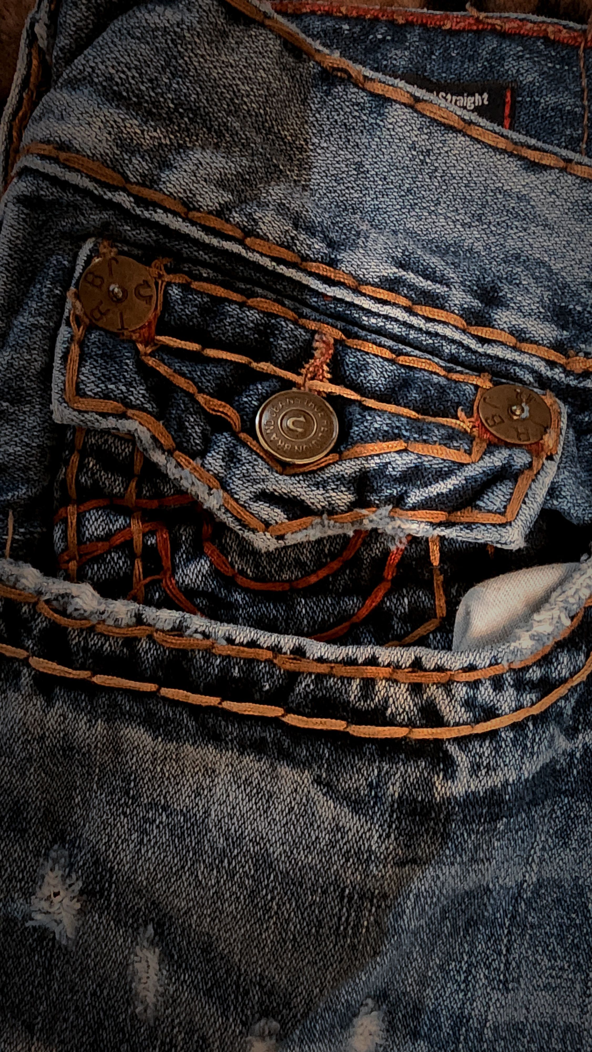 True Religion True Religion Super T Vintage Jeans Size US 36 / EU 52 - 13 Thumbnail