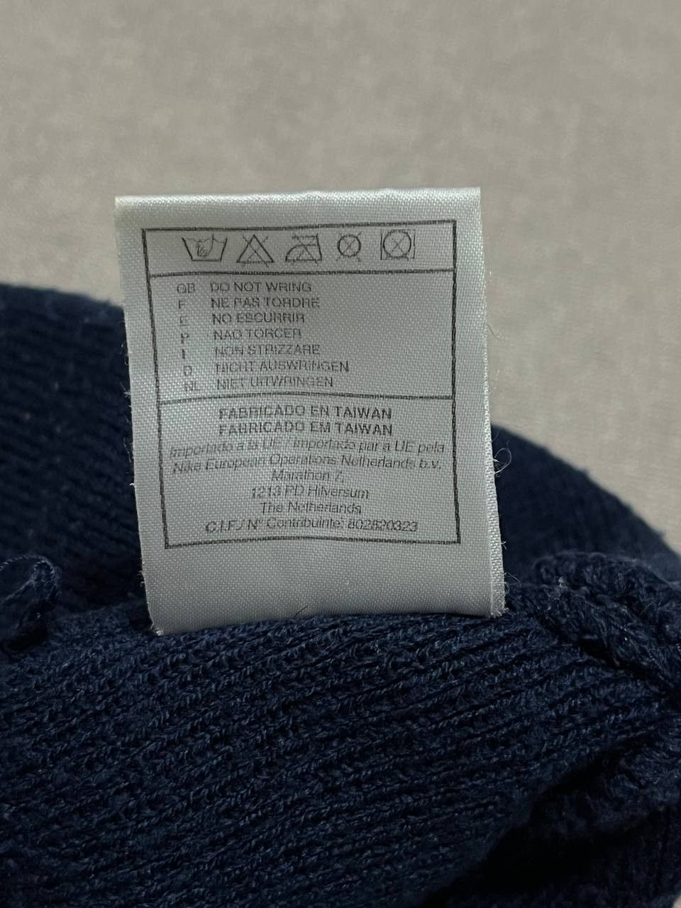 Nike Nike Vintage Beanie Men`s Blue Hat Logo Swoosh Size ONE SIZE - 6 Thumbnail