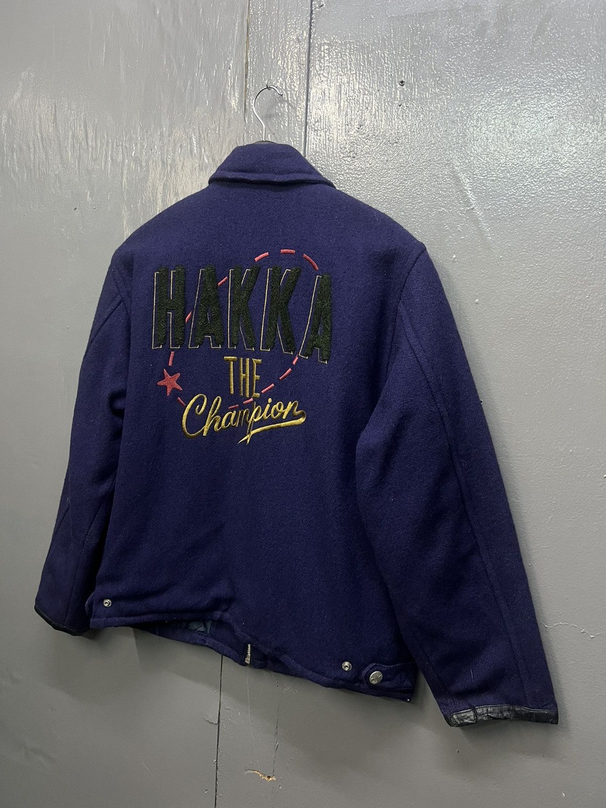 Vintage Vintage Hakka The Champion Wool Jacket Size US M / EU 48-50 / 2 - 5 Thumbnail