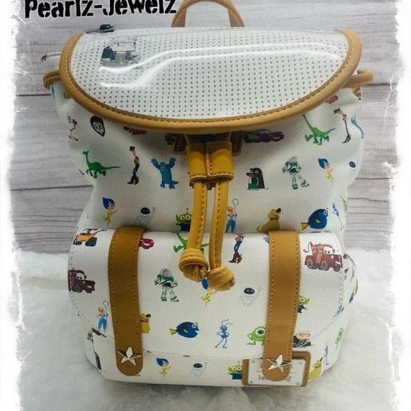 Loungefly Disney Pixar Character Pin Collector Rucksack Draw