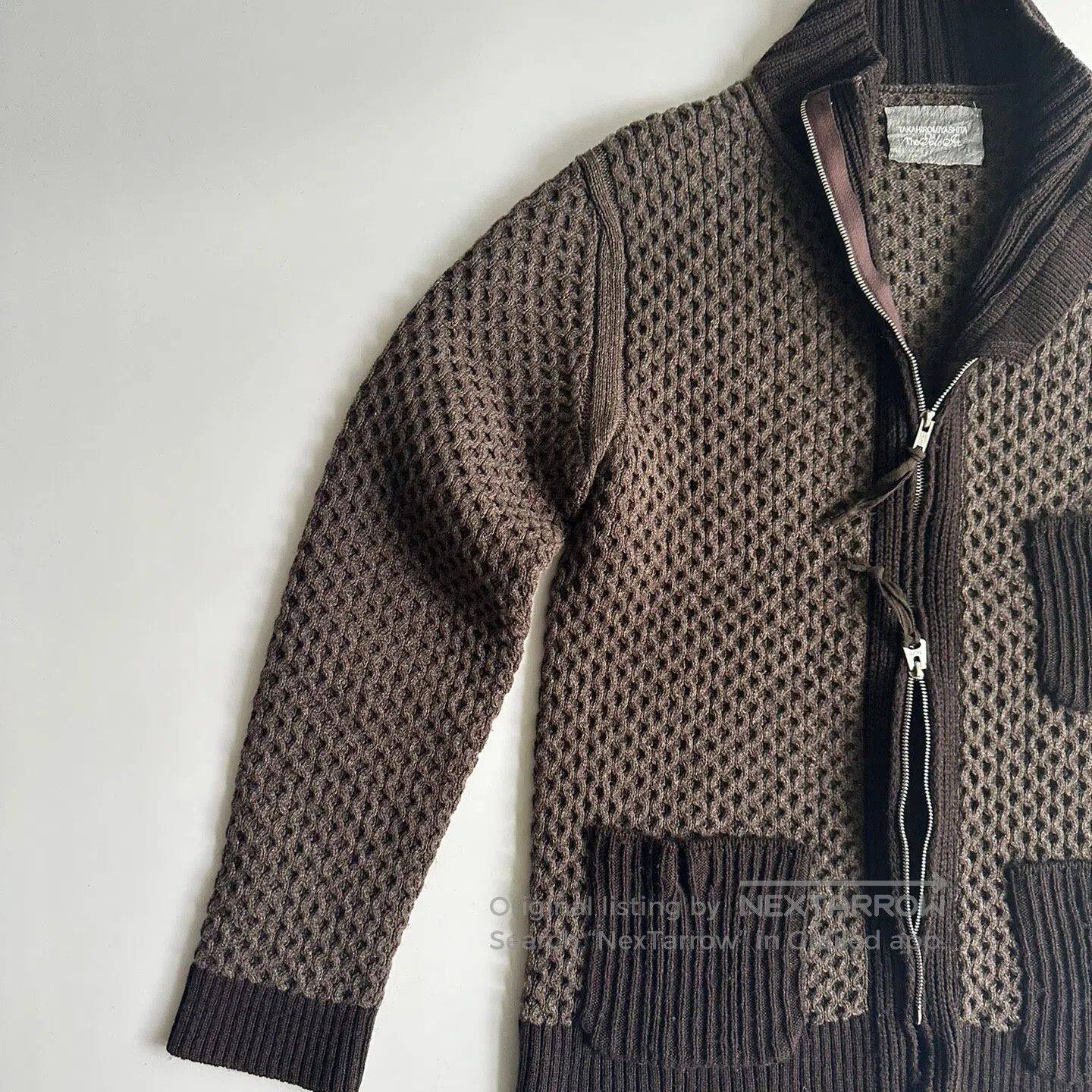 Takahiromiyashita The Soloist. takahiromiyashita thesoloist 11AW Zipper Sweater| Size US XS / EU 42 / 0 - 3 Thumbnail
