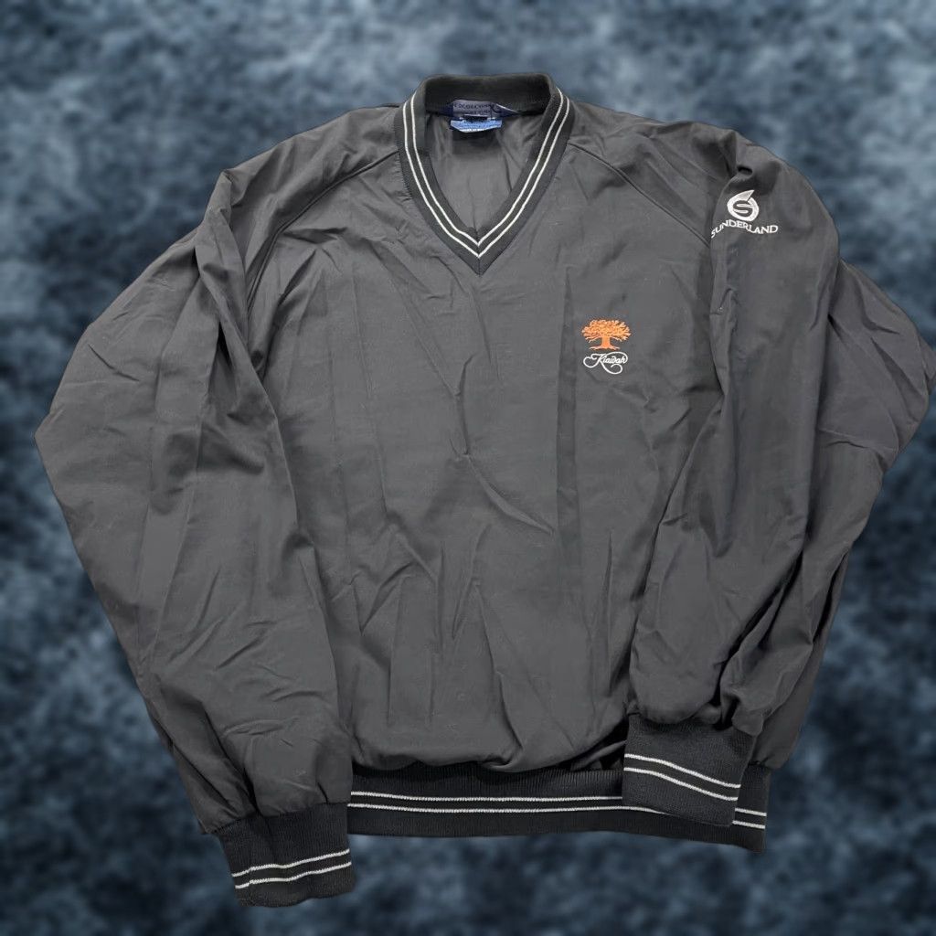 Vintage VINTAGE Kiawah Ocean Course Golf Jacket Mens XL Black Microfiber Windbreaker Pullover Size US XL / EU 56 / 4 - 1 Thumbnail