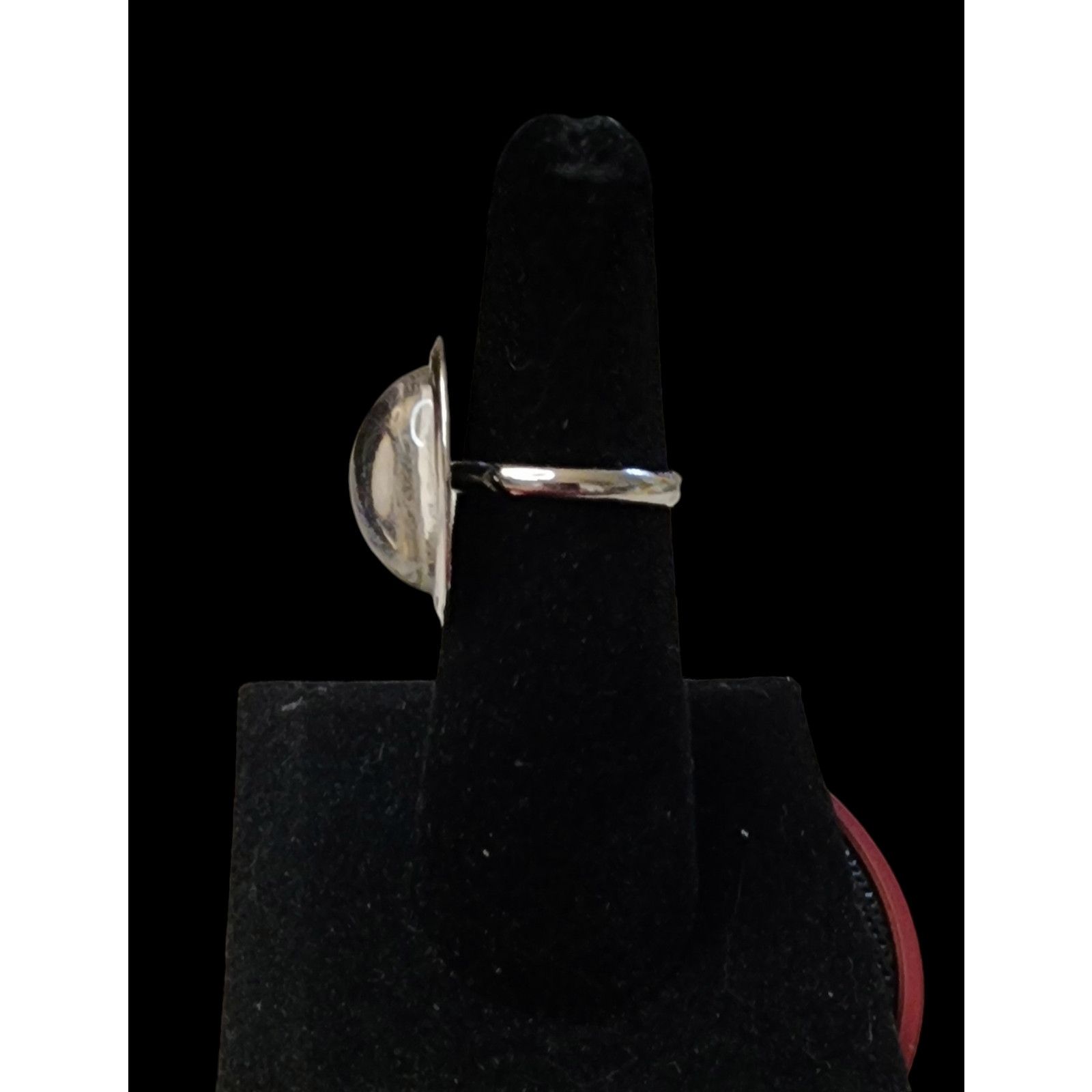 The Unbranded Brand Vintage Silvertone size adjustable mood ring size 6 Size ONE SIZE - 6 Thumbnail