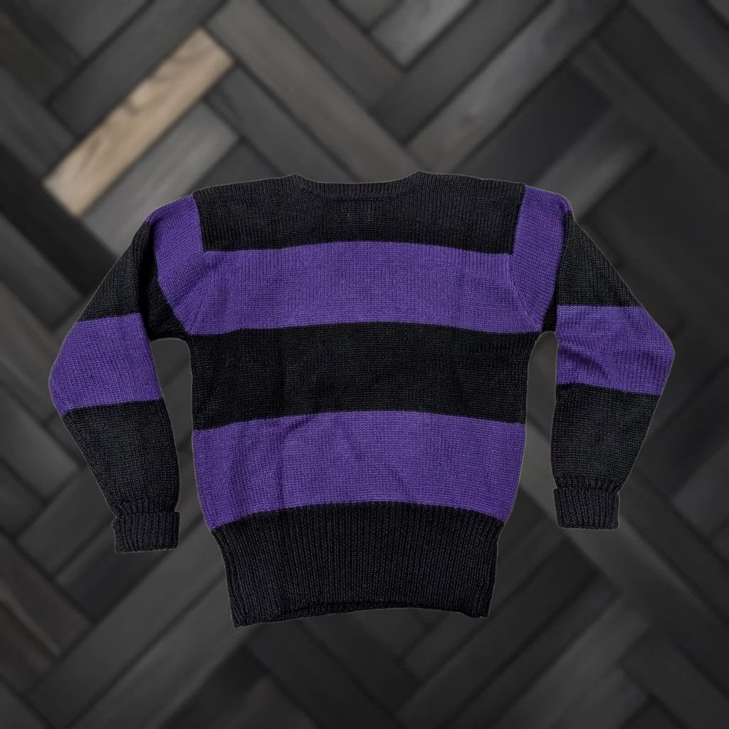 Polo Ralph Lauren VINTAGE Polo Ralph Lauren Sweater Shirt Mens S Cashmere Wool Knit Striped Crew Neck Black Green 1990s Size US S / EU 44-46 / 1 - 1 Thumbnail