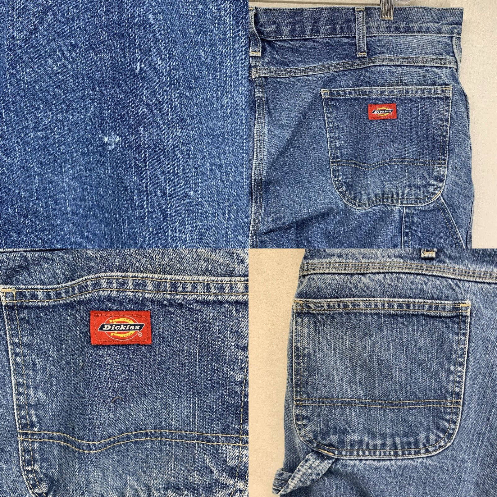 Dickies Dickies Carpenter Denim Jeans Pants Mens 40 X 30 Regular Fit 5-Pocket Streetwear Blue Size US 40 / EU 56 - 8 Thumbnail