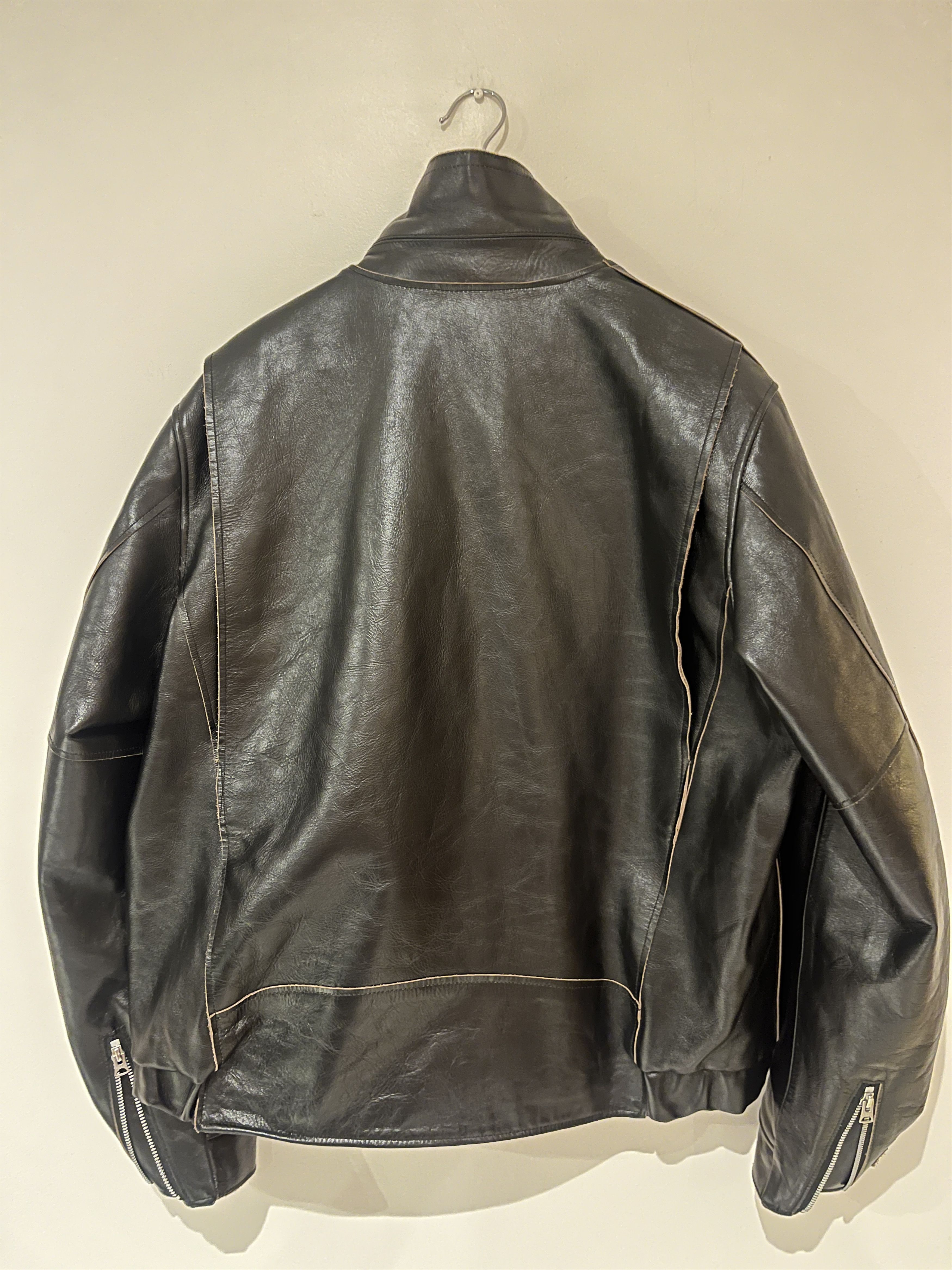 Sacai SS25 Leather Jacket Size US XL / EU 56 / 4 - 6 Thumbnail