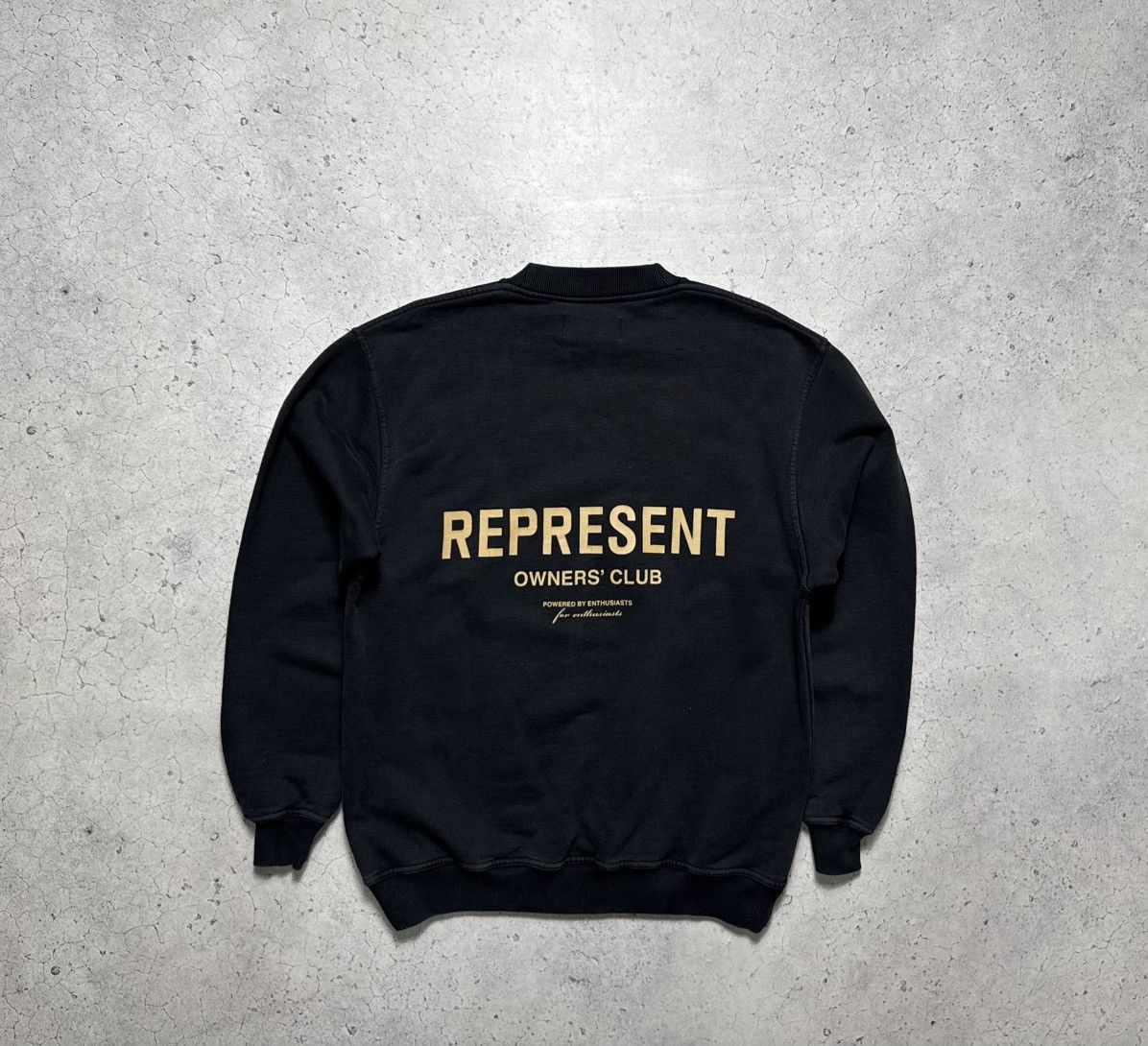 Represent Clo. Represent Owners Club Sweatshirt Big Logo Size S Black Size US S / EU 44-46 / 1 - 1 Thumbnail