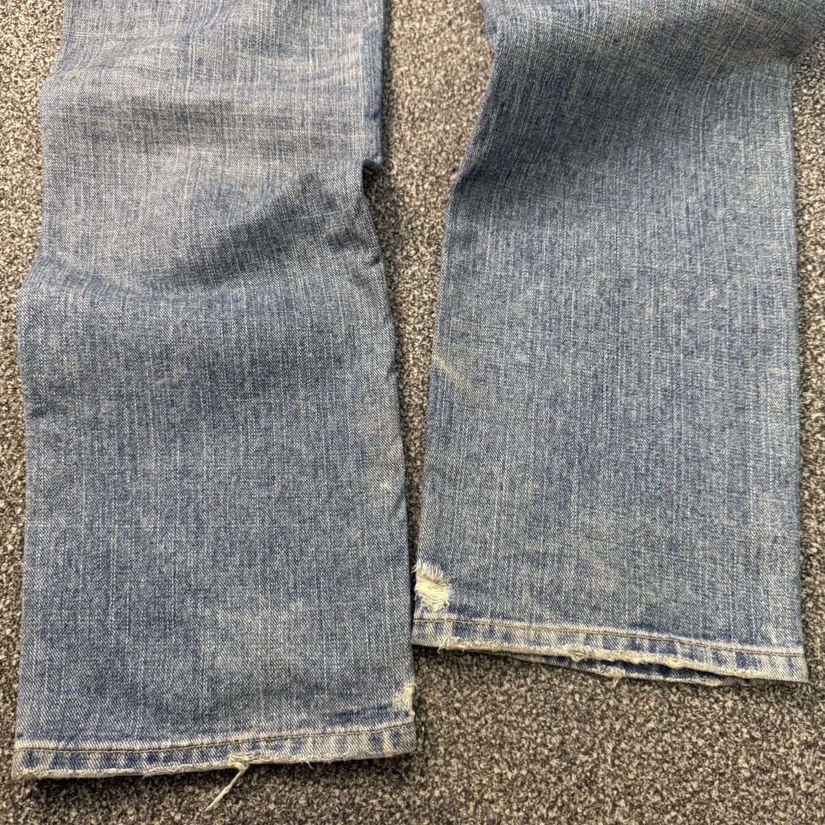 Engineered Garments × Levi's 🔥🇯🇵 90s Japanese Archival Levis Distressed Faded Denim Size US 32 / EU 48 - 5 Thumbnail