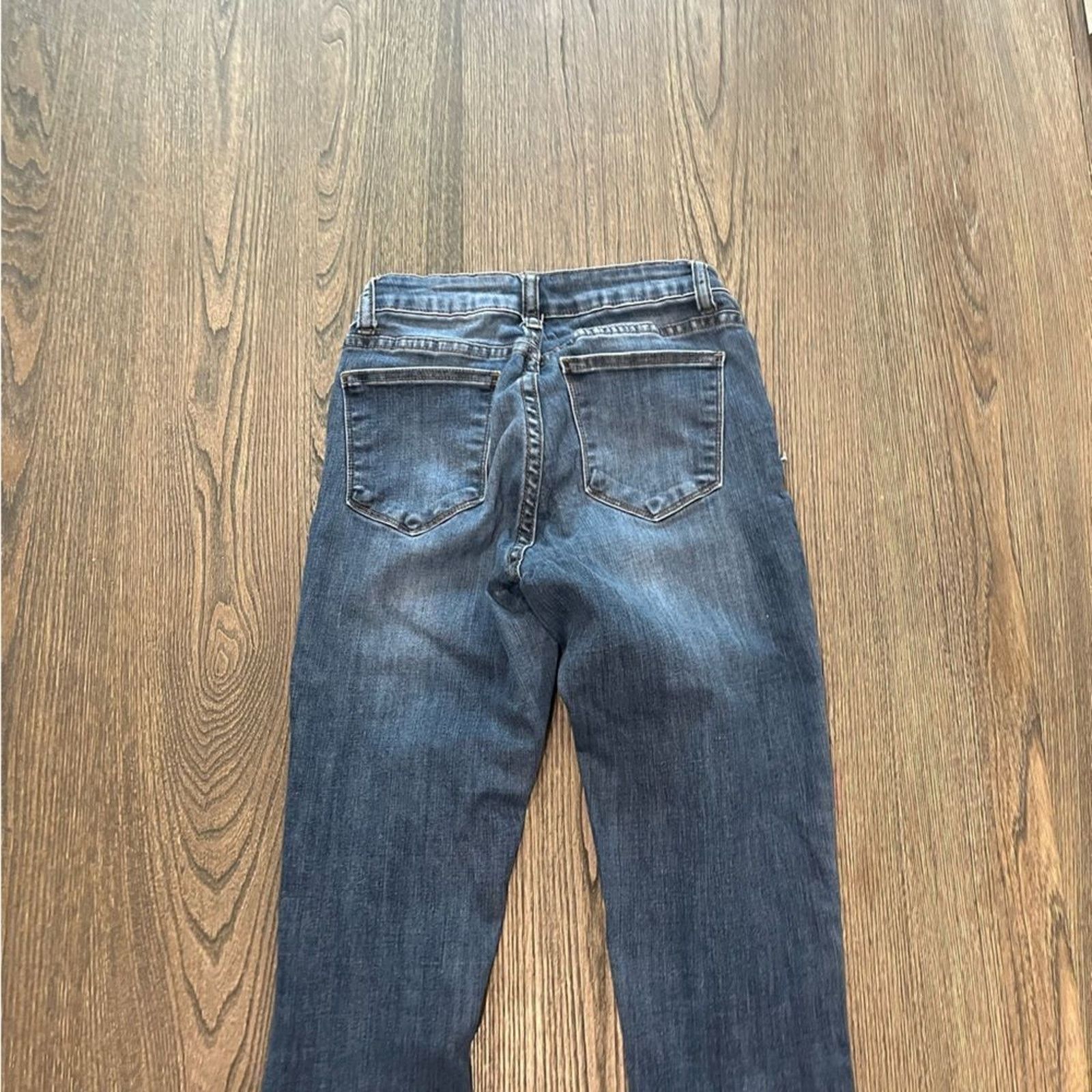 Other Hammer Jeans Juniors Dark Wash Distressed Skinny Size 5 Size 28" / US 6 / IT 42 - 10 Thumbnail