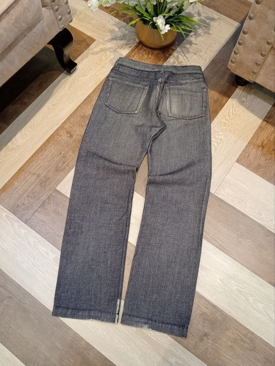 Dries Van Noten DRIES VAN NOTEN COTTON WOOL DENIM PANTS Size US 29 - 13 Thumbnail
