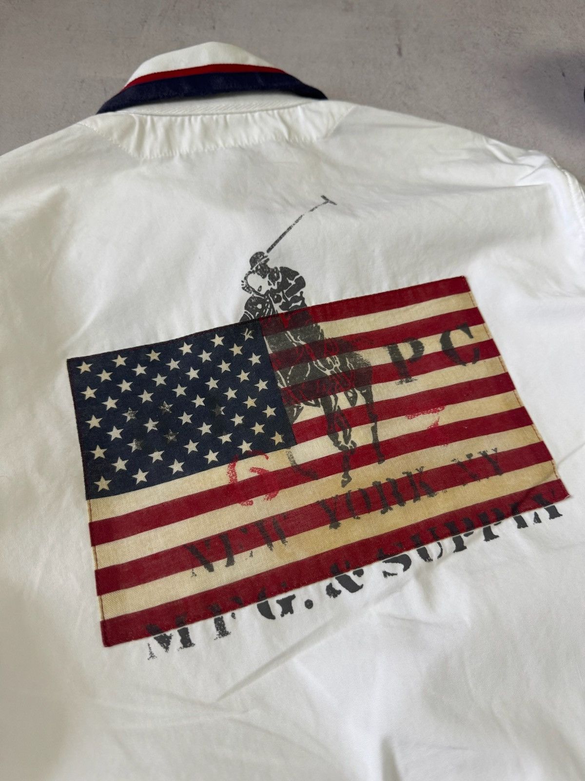 Polo Ralph Lauren VINTAGE POLO RALPH LAUREN UNITED STATE BOMBER JACKET RARE Size US S / EU 44-46 / 1 - 9 Thumbnail