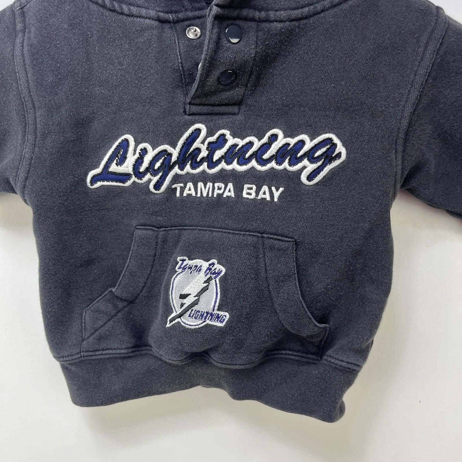 Other Vintage 90s Tampa Bay Lightning Hoodie Youth 2T Size ONE SIZE - 2 Thumbnail