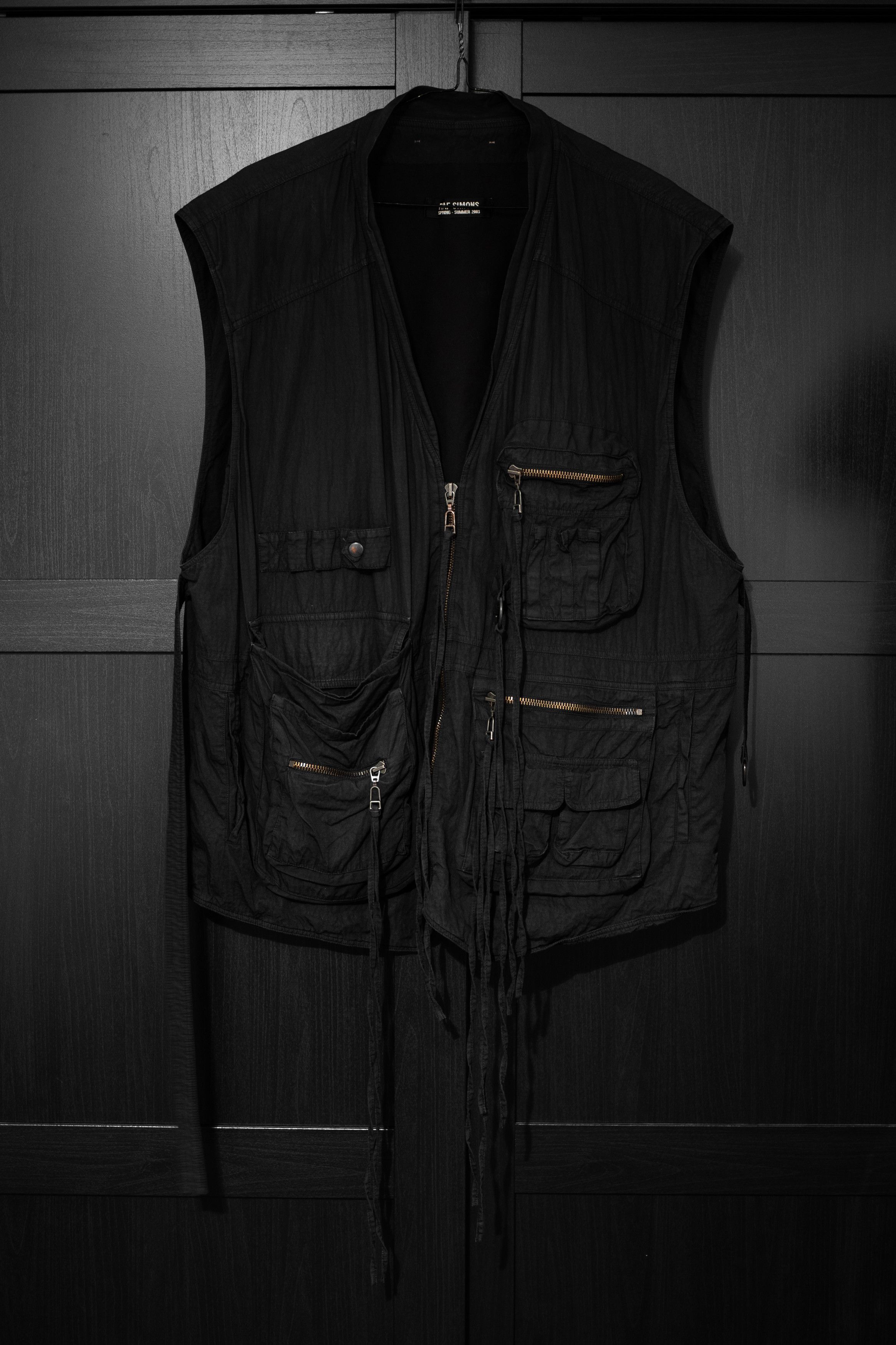 Raf Simons cargo vest [ss03 szM] Size US M / EU 48-50 / 2 - 1 Thumbnail